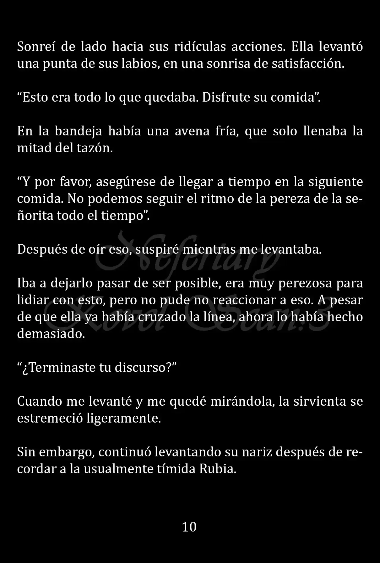 La Dama Quiere Descansar (Novela) - Capítulo 2 - Página 11 - LectorTMOo