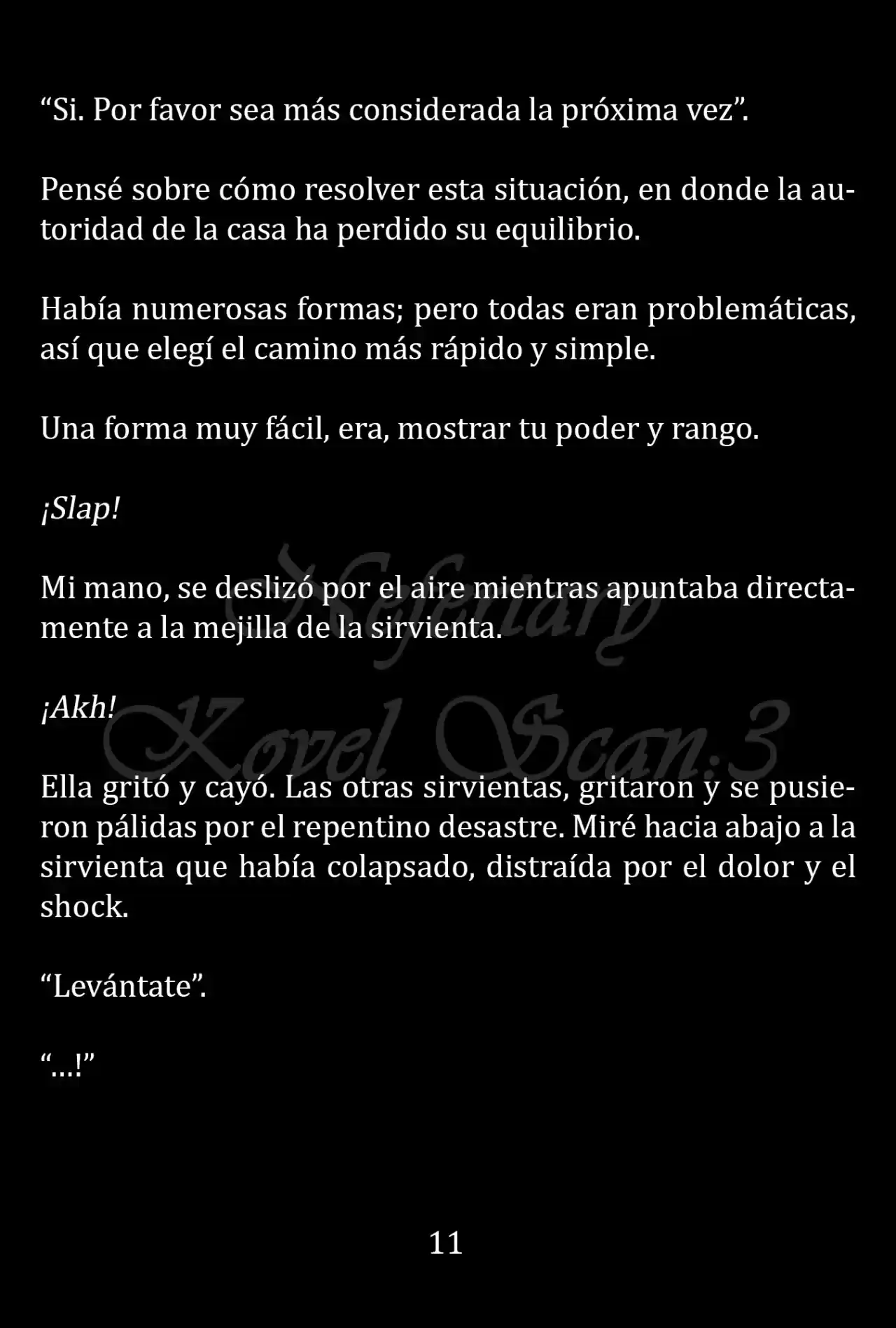 La Dama Quiere Descansar (Novela) - Capítulo 2 - Página 12 - LectorTMOo