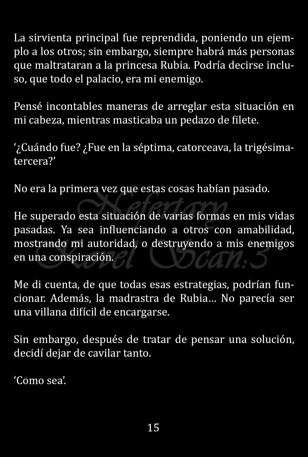 La Dama Quiere Descansar (Novela) - Capítulo 2 - Página 16 - LectorTMOo