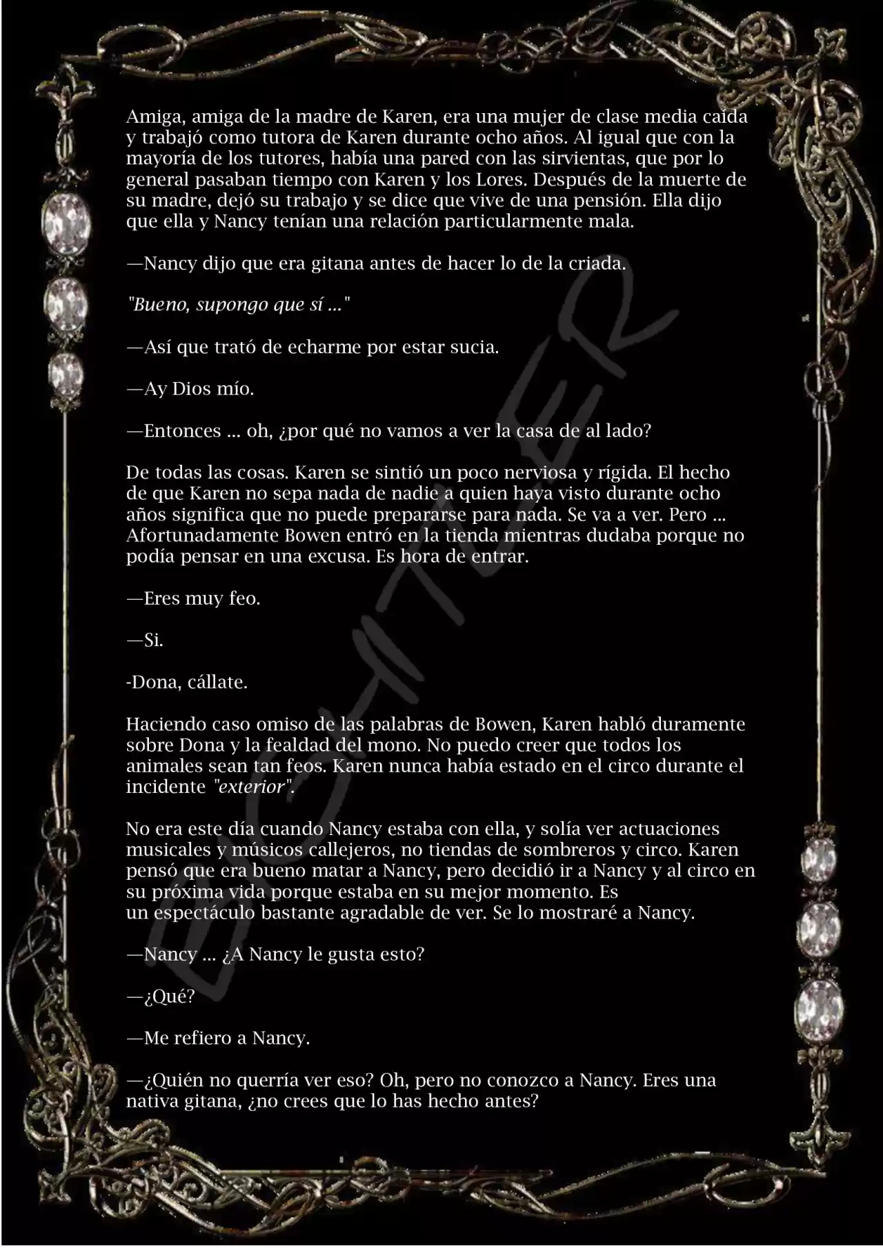 La Dama Reiniciadora [R15] (Novela) - Capítulo 10 - Página 6 - LectorTMOo