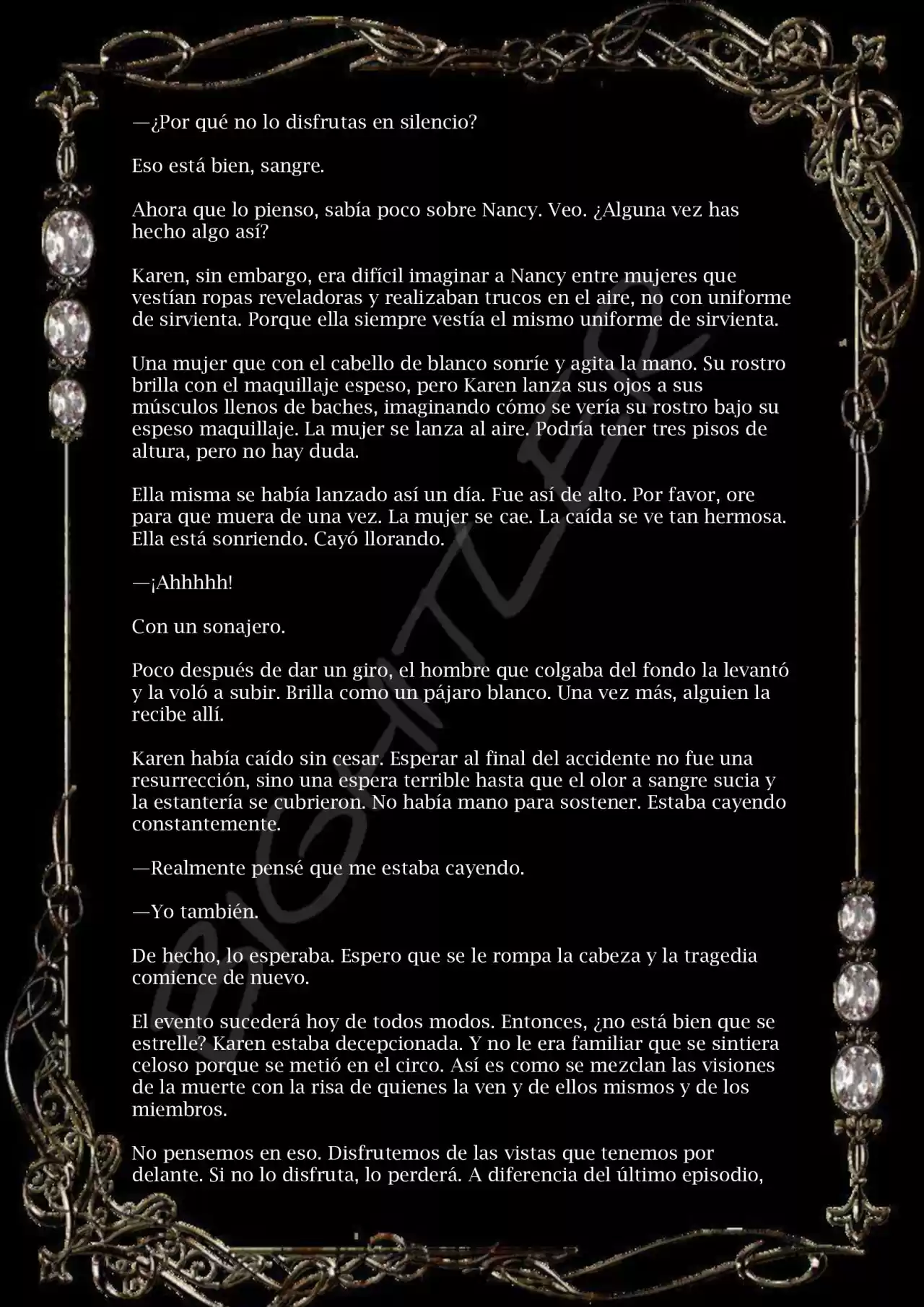 La Dama Reiniciadora [R15] (Novela) - Capítulo 10 - Página 7 - LectorTMOo