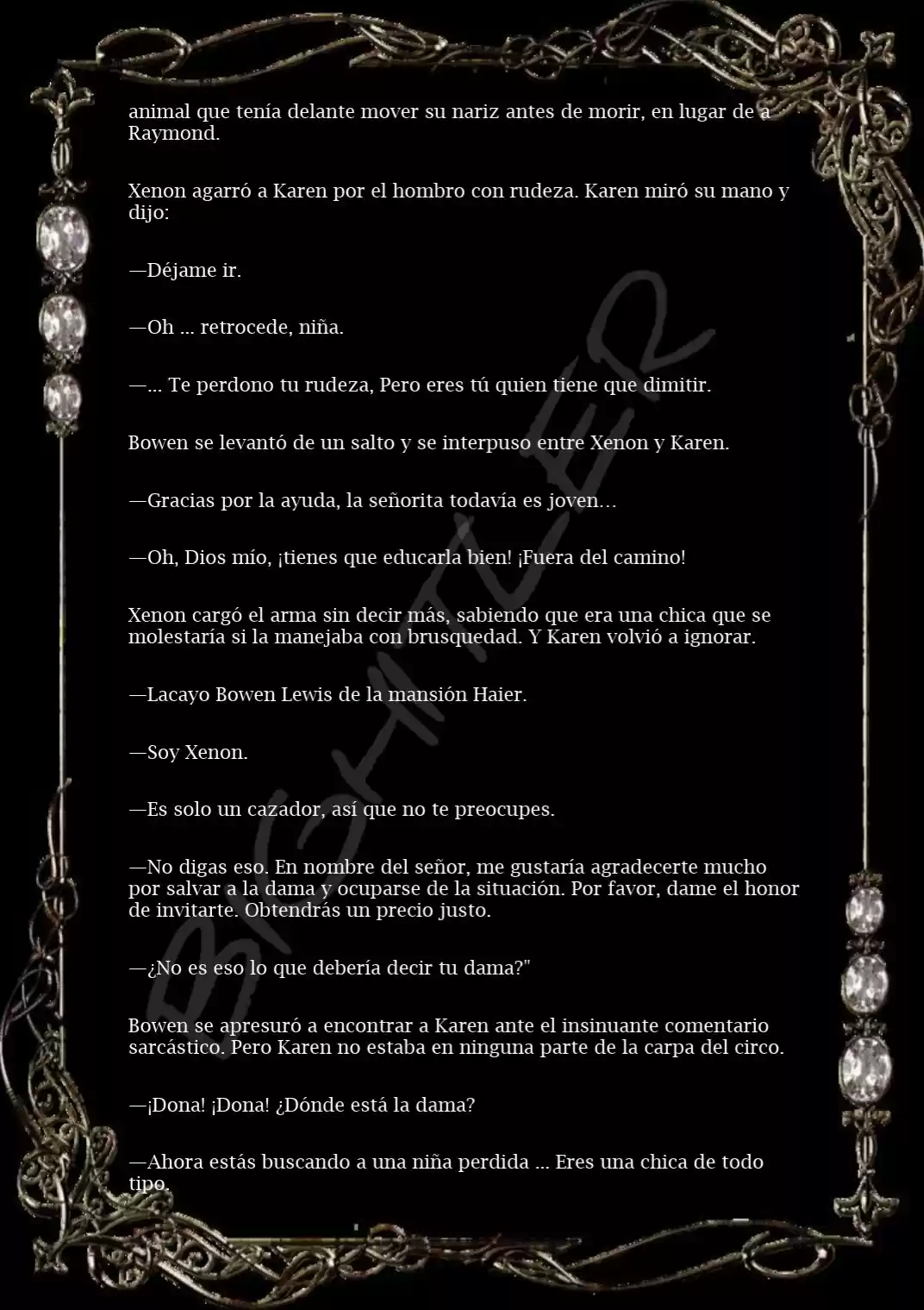 La Dama Reiniciadora [R15] (Novela) - Capítulo 11 - Página 6 - LectorTMOo