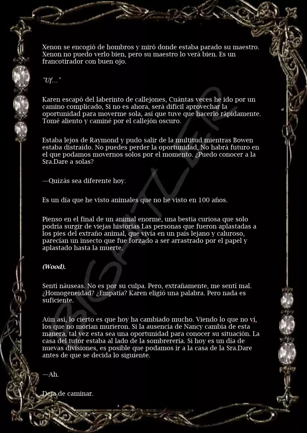 La Dama Reiniciadora [R15] (Novela) - Capítulo 11 - Página 7 - LectorTMOo