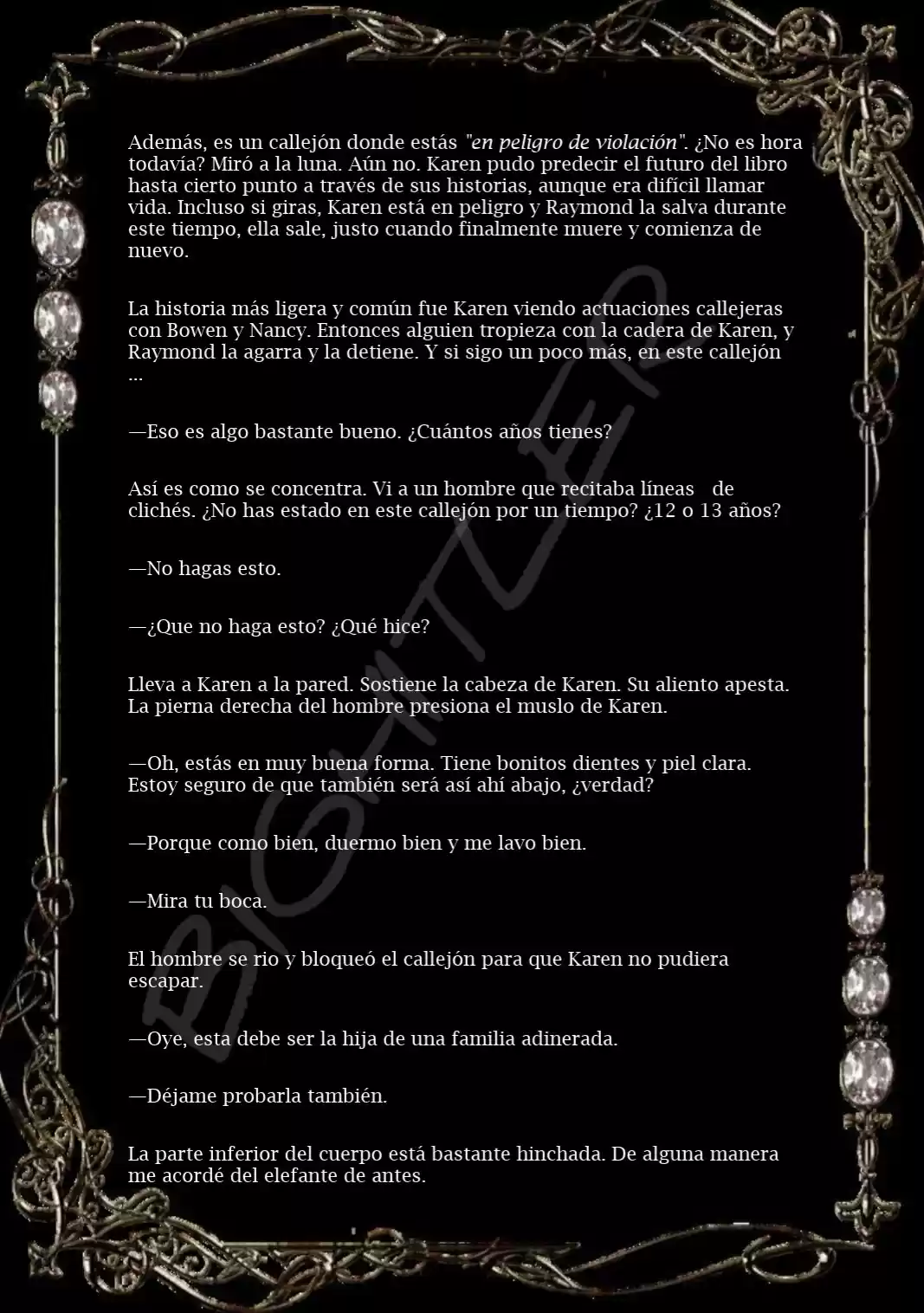 La Dama Reiniciadora [R15] (Novela) - Capítulo 11 - Página 8 - LectorTMOo