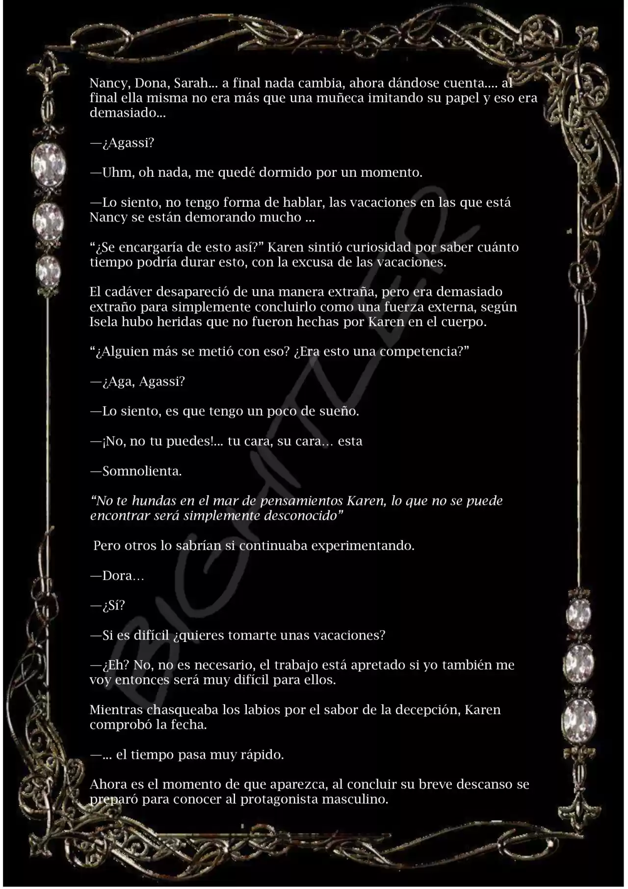 La Dama Reiniciadora [R15] (Novela) - Capítulo 8 - Página 5 - LectorTMOo