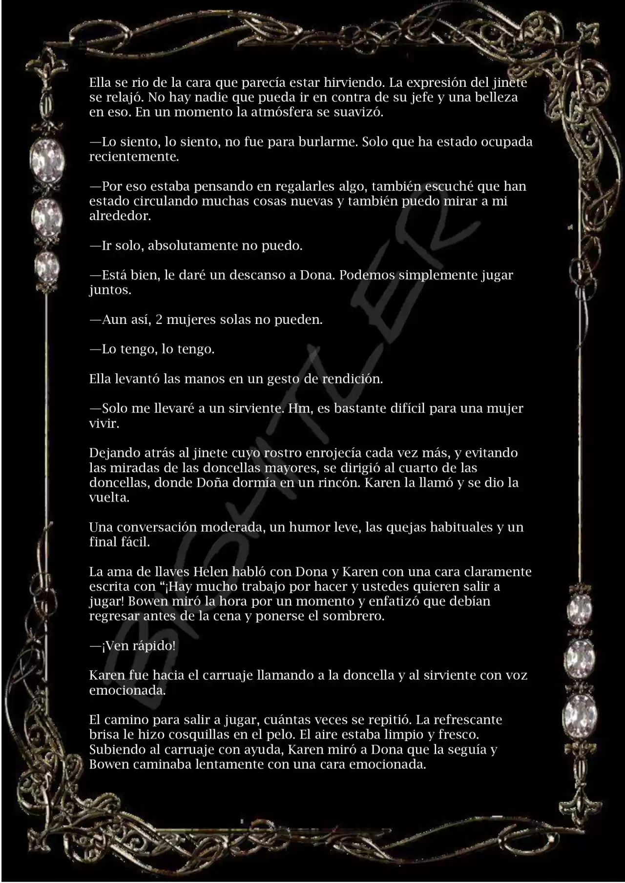 La Dama Reiniciadora [R15] (Novela) - Capítulo 9 - Página 5 - LectorTMOo