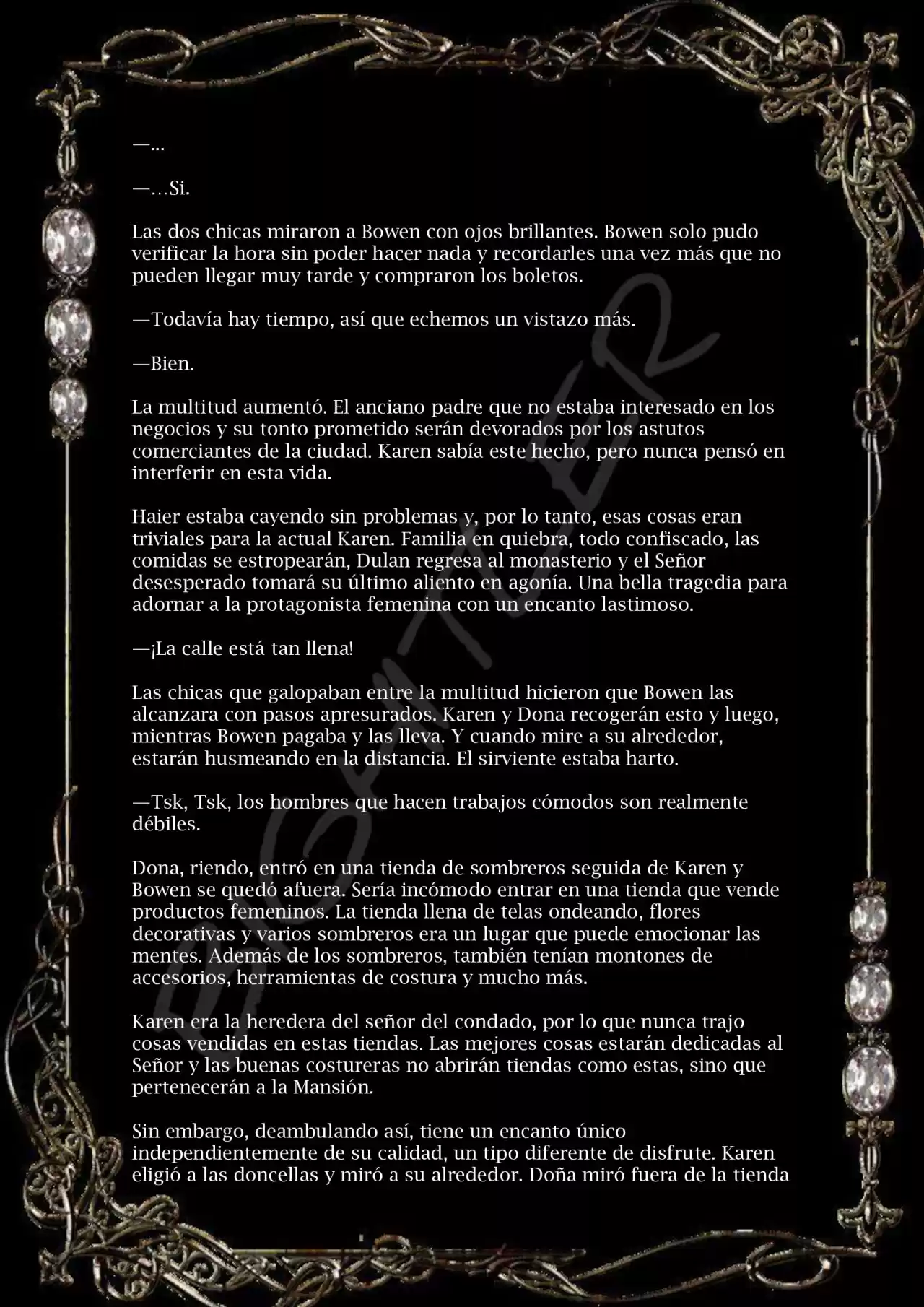 La Dama Reiniciadora [R15] (Novela) - Capítulo 9 - Página 7 - LectorTMOo