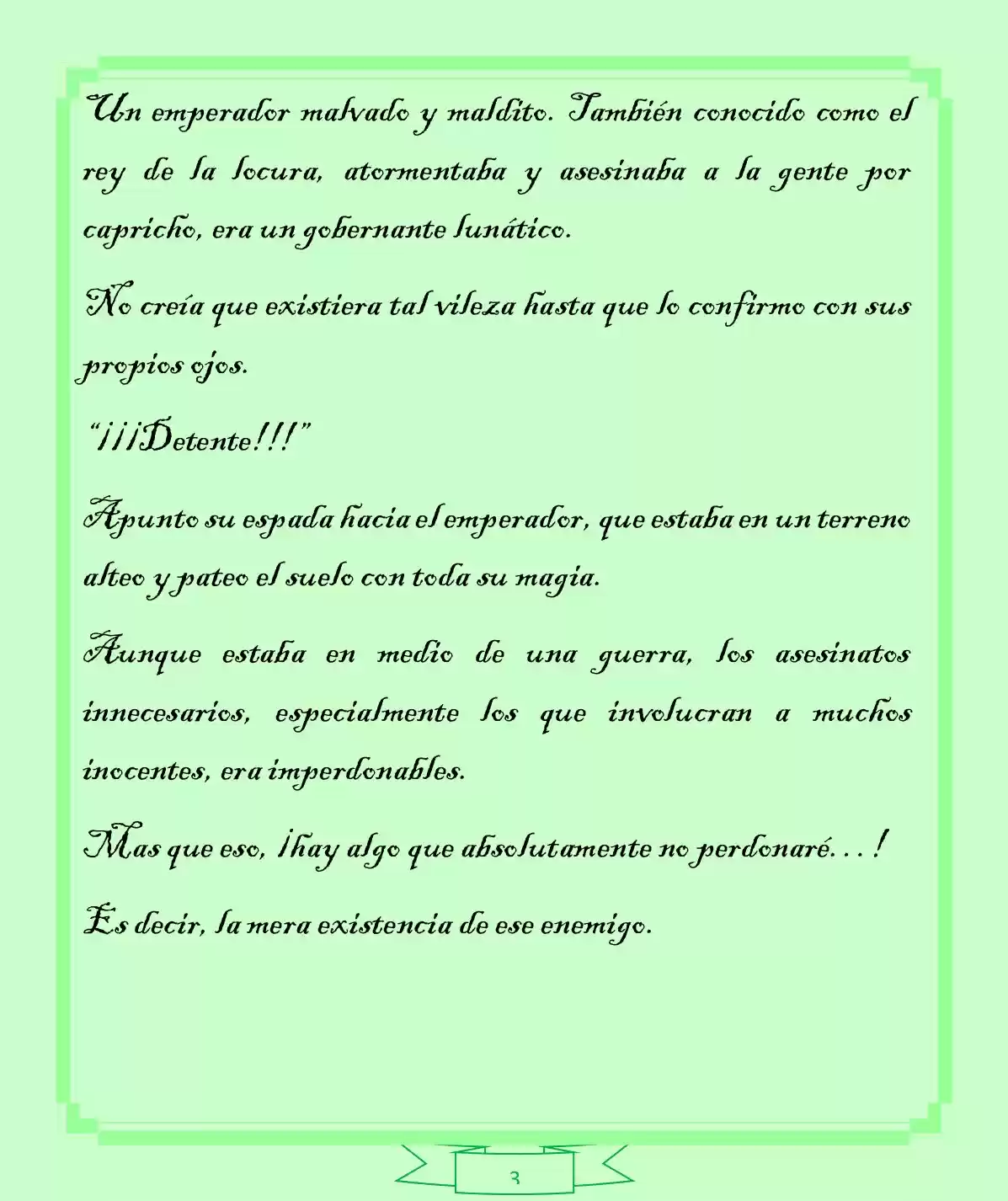 La Dama Retornada Quiere Capturar Al Emperador Dragón. (Novela) - Capítulo 4 - Página 3 - LectorTMOo