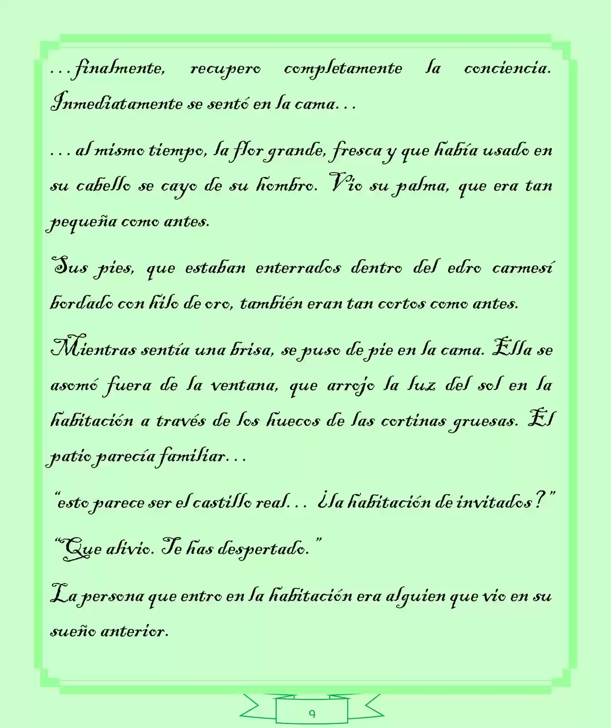 La Dama Retornada Quiere Capturar Al Emperador Dragón. (Novela) - Capítulo 4 - Página 9 - LectorTMOo