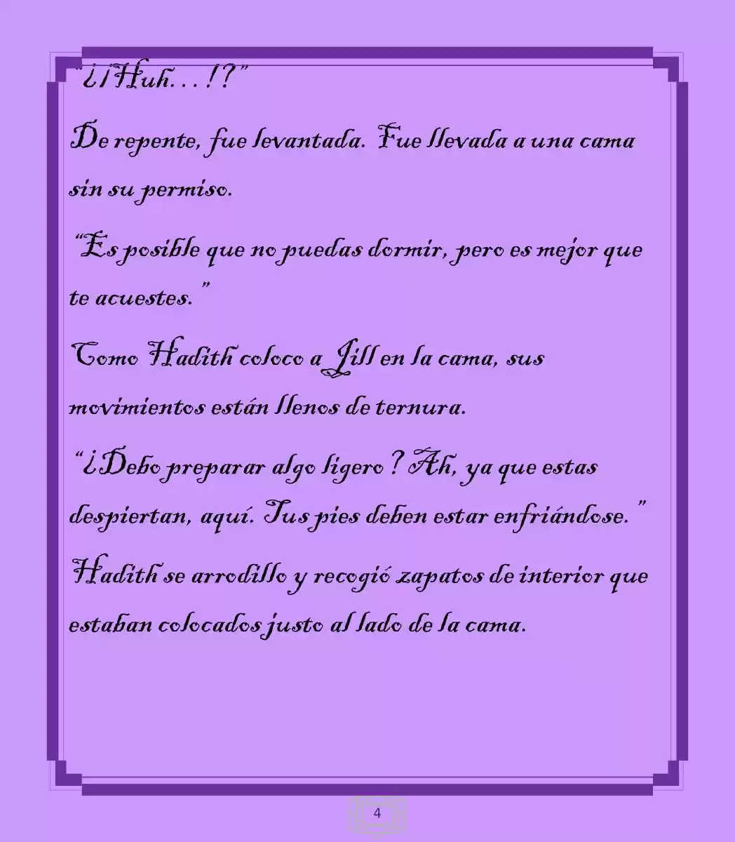La Dama Retornada Quiere Capturar Al Emperador Dragón. (Novela) - Capítulo 5 - Página 4 - LectorTMOo