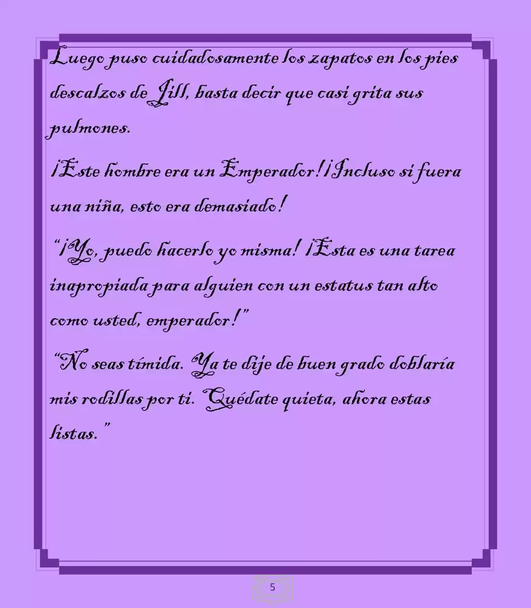 La Dama Retornada Quiere Capturar Al Emperador Dragón. (Novela) - Capítulo 5 - Página 7 - LectorTMOo