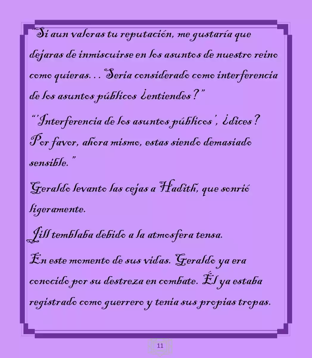 La Dama Retornada Quiere Capturar Al Emperador Dragón. (Novela) - Capítulo 5 - Página 11 - LectorTMOo