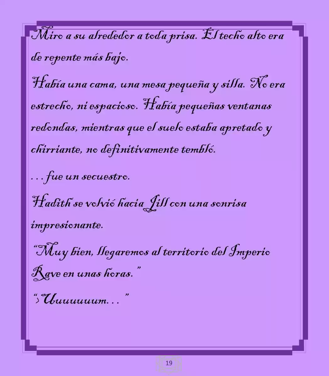 La Dama Retornada Quiere Capturar Al Emperador Dragón. (Novela) - Capítulo 5 - Página 19 - LectorTMOo