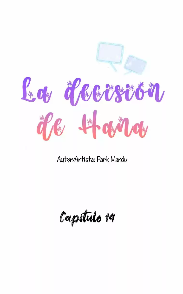La Decisión De Hana - Capítulo 14 - Página 14 - LectorTMOo