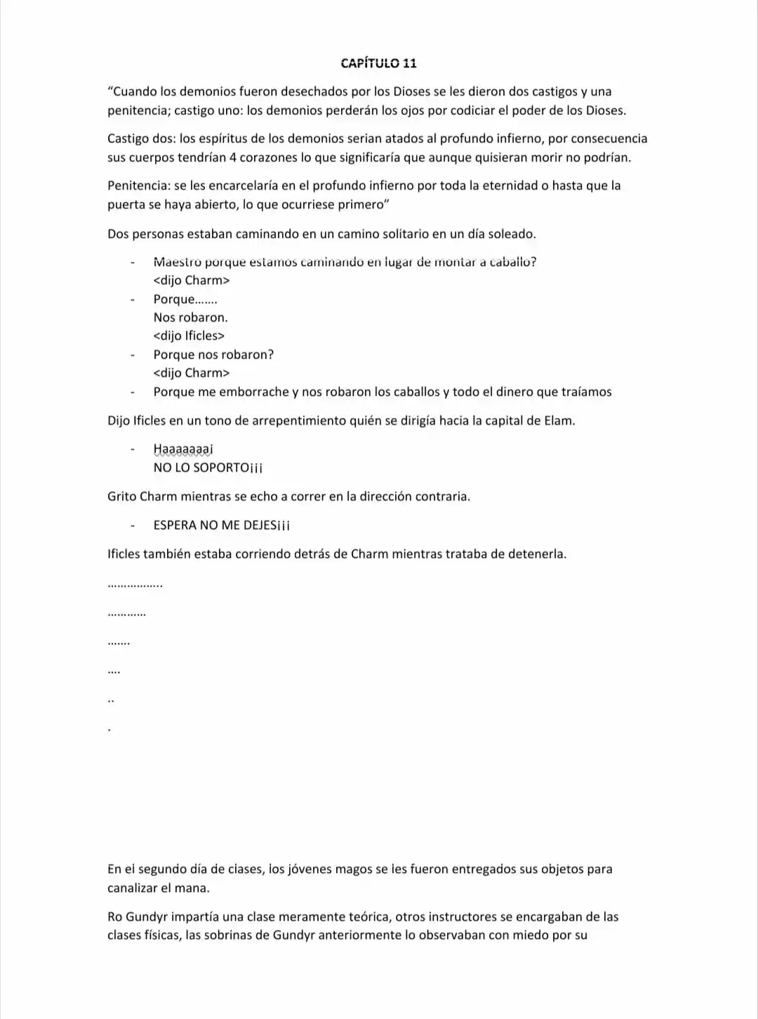 La Desaparición Del árbol Del Mundo (Novela) - Capítulo 11 - Página 1 - LectorTMOo