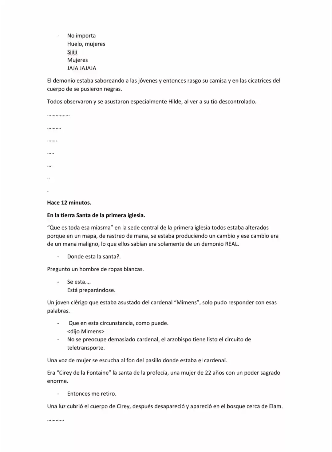 La Desaparición Del árbol Del Mundo (Novela) - Capítulo 11 - Página 5 - LectorTMOo