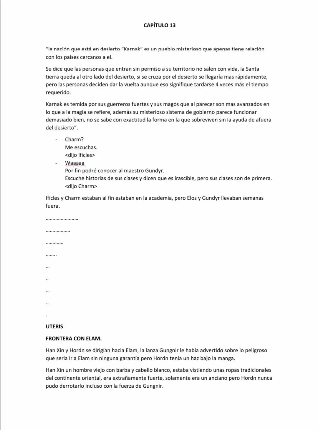 La Desaparición Del árbol Del Mundo (Novela) - Capítulo 13 - Página 1 - LectorTMOo