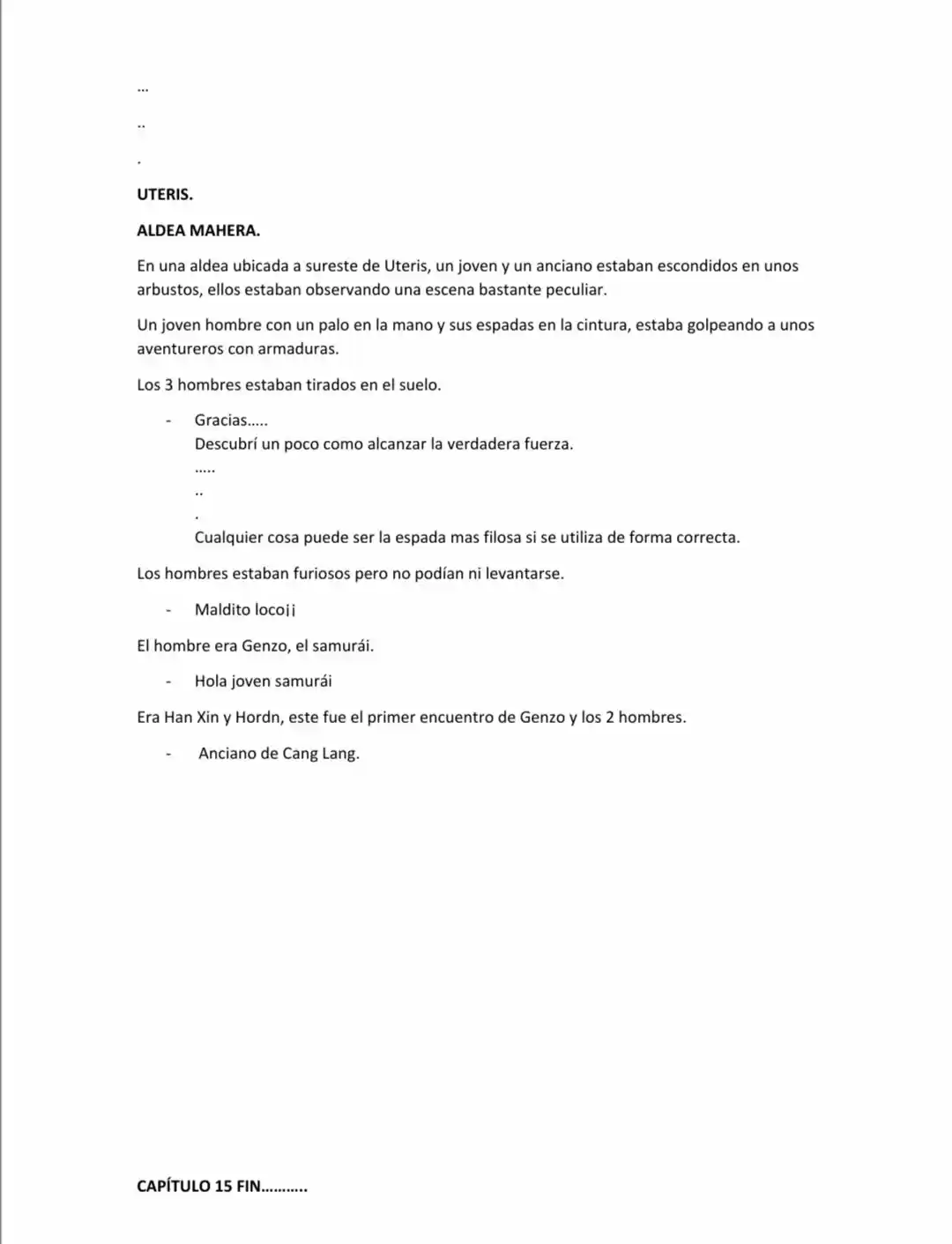 La Desaparición Del árbol Del Mundo (Novela) - Capítulo 15 - Página 8 - LectorTMOo