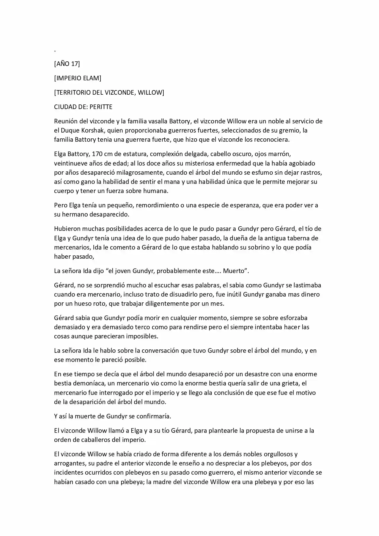 La Desaparición Del árbol Del Mundo (Novela) - Capítulo 2 - Página 2 - LectorTMOo