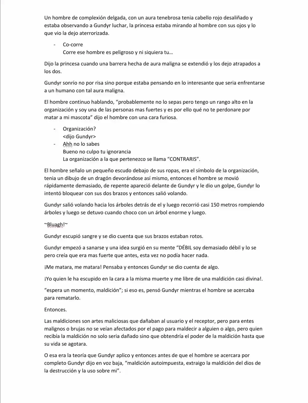 La Desaparición Del árbol Del Mundo (Novela) - Capítulo 5 - Página 4 - LectorTMOo