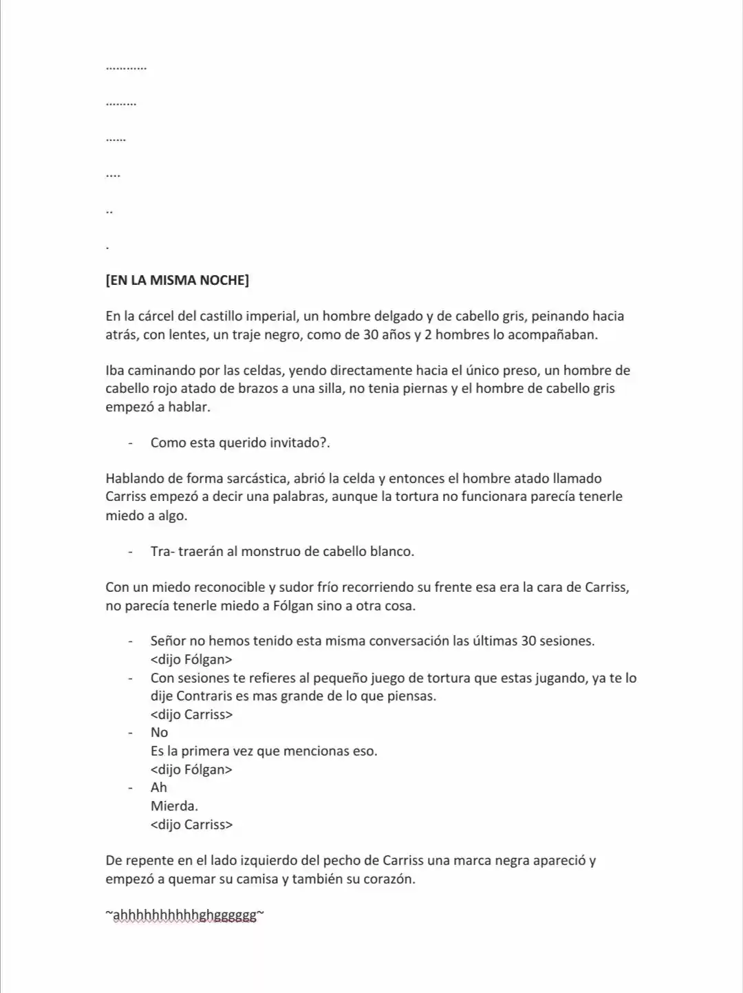 La Desaparición Del árbol Del Mundo (Novela) - Capítulo 8 - Página 3 - LectorTMOo