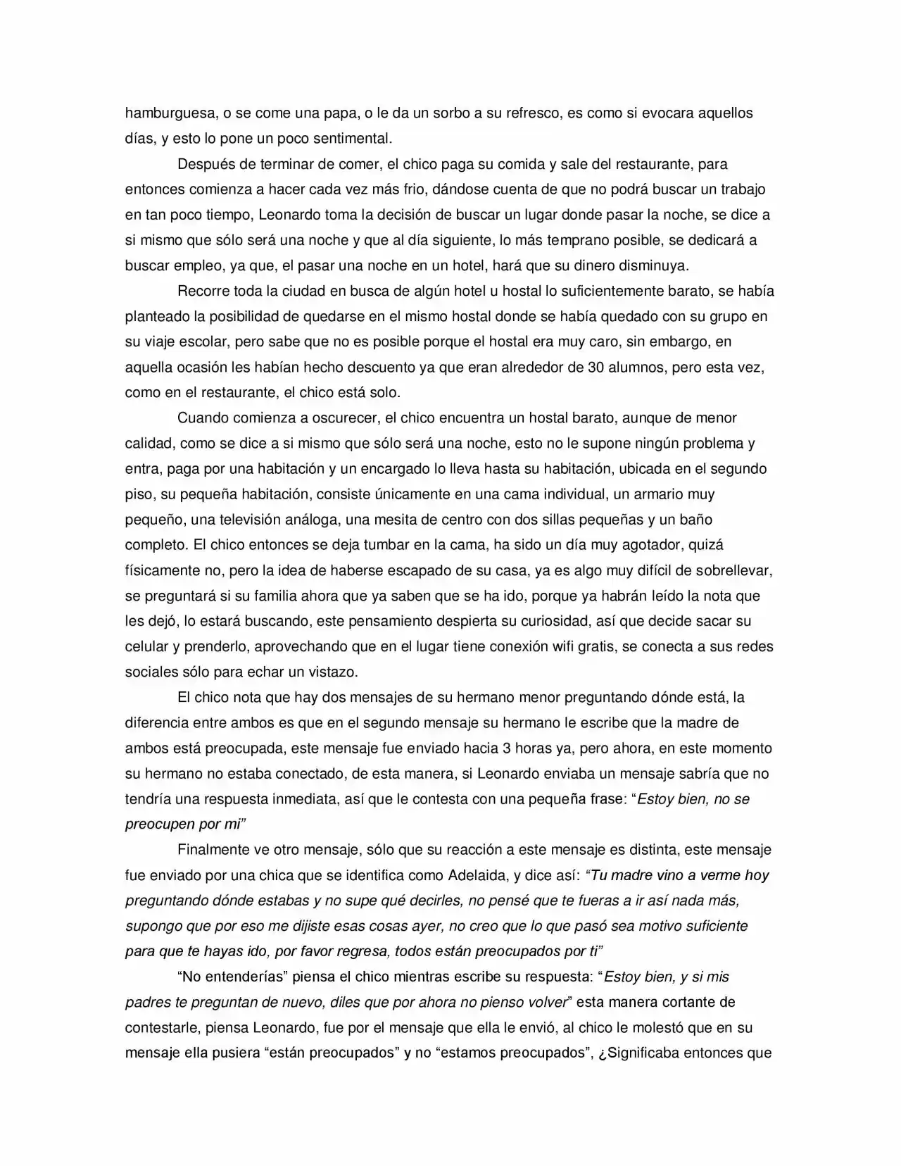 La Diferencia (Novela) - Capítulo 1 - Página 5 - LectorTMOo