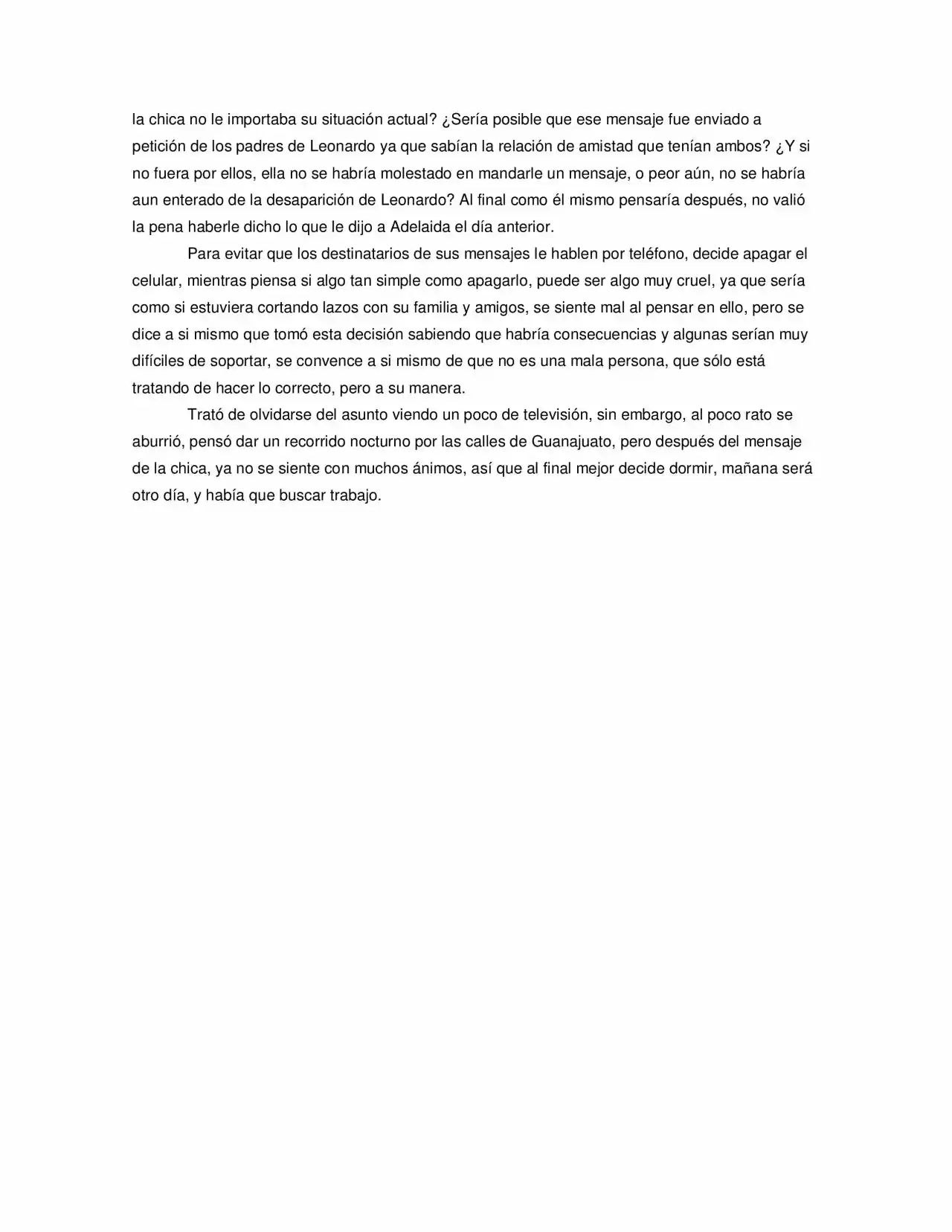 La Diferencia (Novela) - Capítulo 1 - Página 6 - LectorTMOo