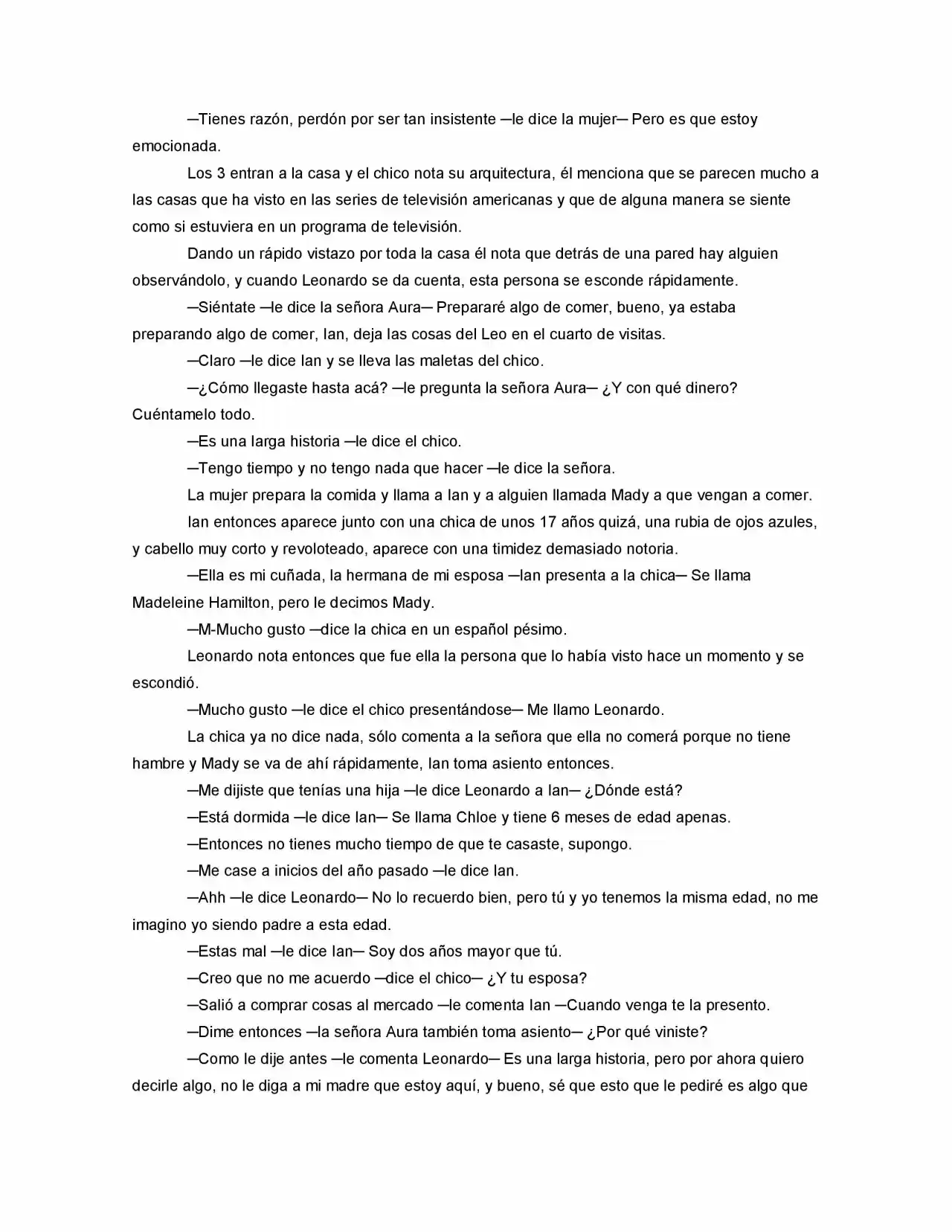 La Diferencia (Novela) - Capítulo 10 - Página 5 - LectorTMOo