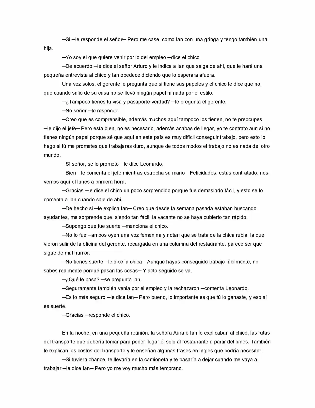 La Diferencia (Novela) - Capítulo 10 - Página 9 - LectorTMOo