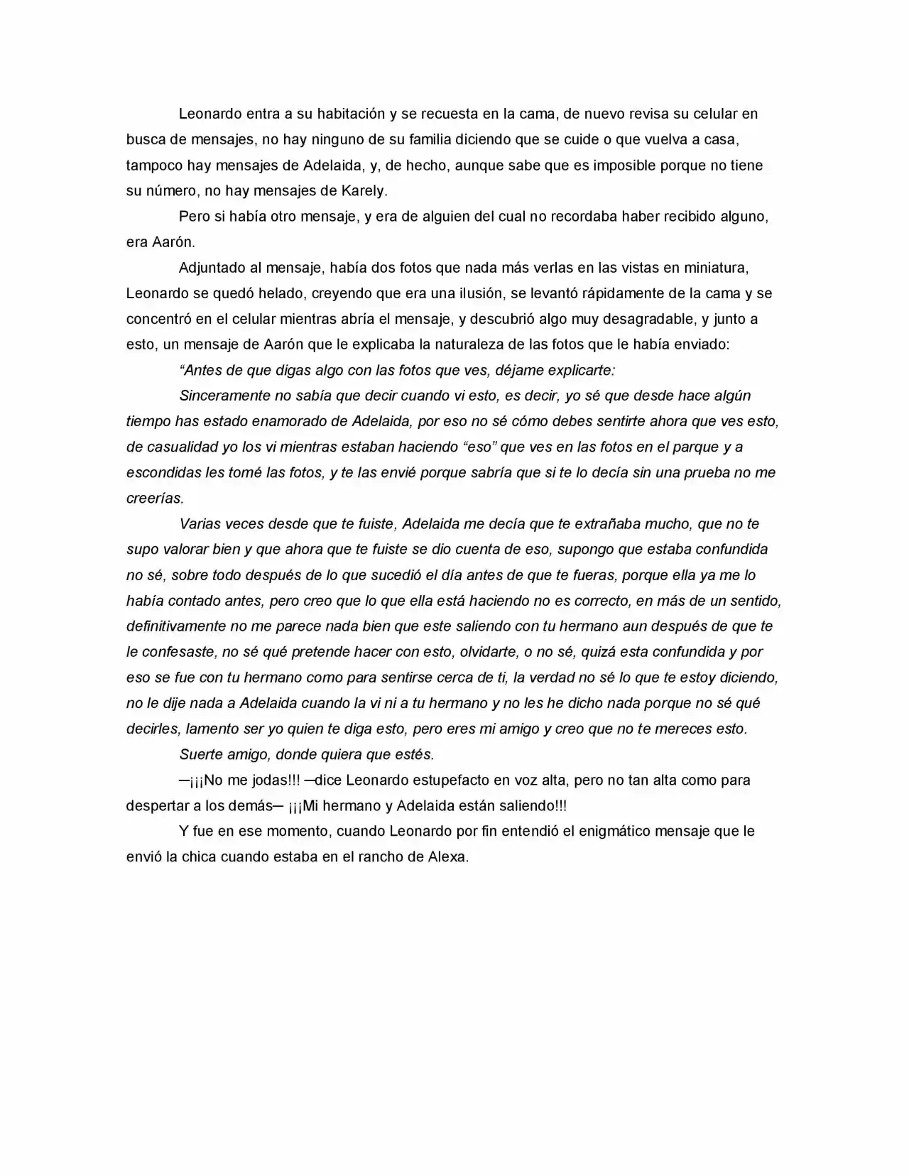 La Diferencia (Novela) - Capítulo 10 - Página 11 - LectorTMOo