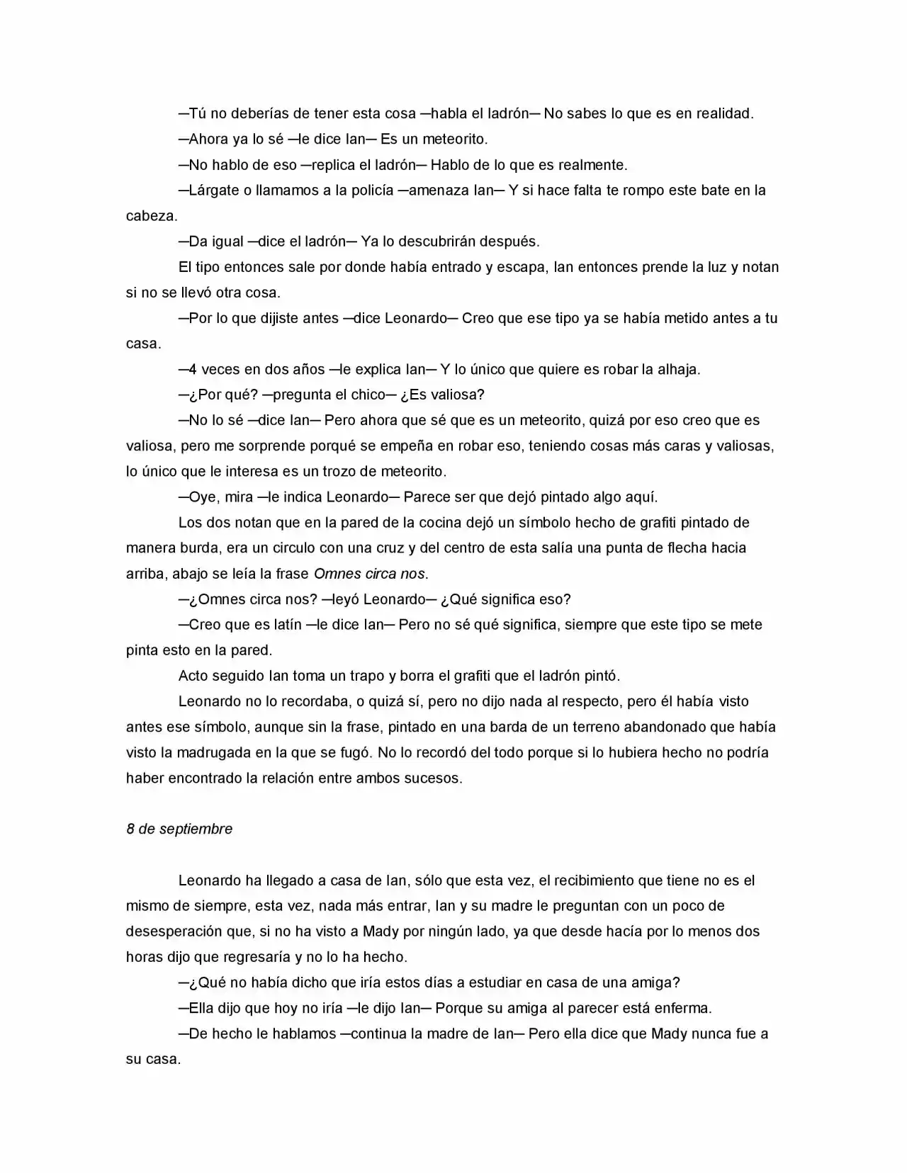 La Diferencia (Novela) - Capítulo 11 - Página 6 - LectorTMOo