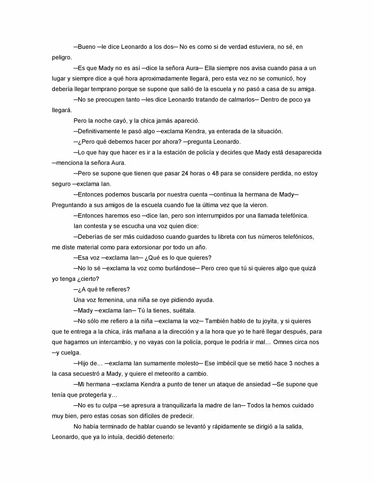 La Diferencia (Novela) - Capítulo 11 - Página 7 - LectorTMOo