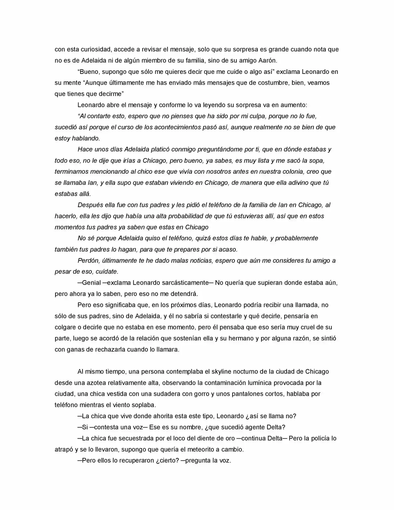 La Diferencia (Novela) - Capítulo 11 - Página 11 - LectorTMOo