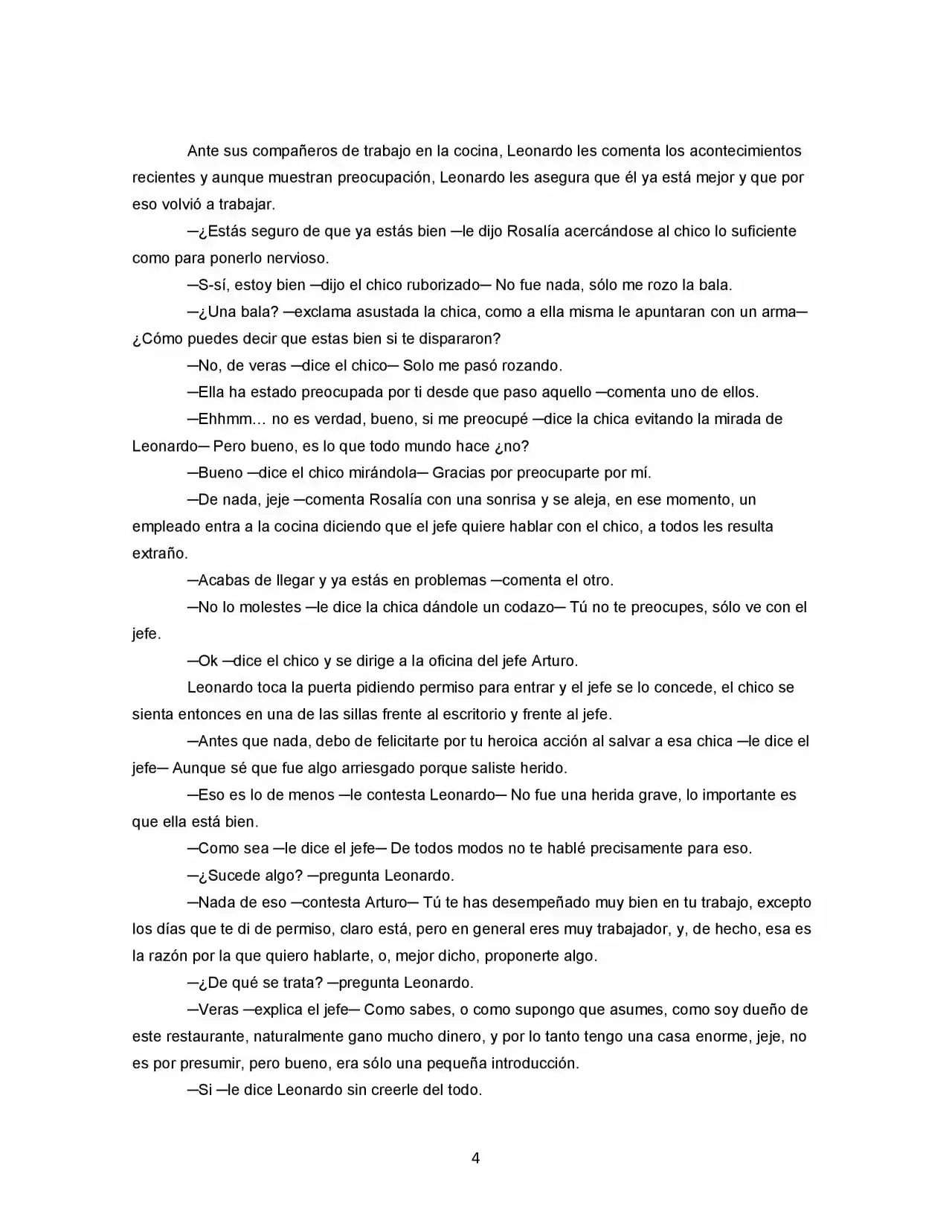 La Diferencia (Novela) - Capítulo 12 - Página 4 - LectorTMOo