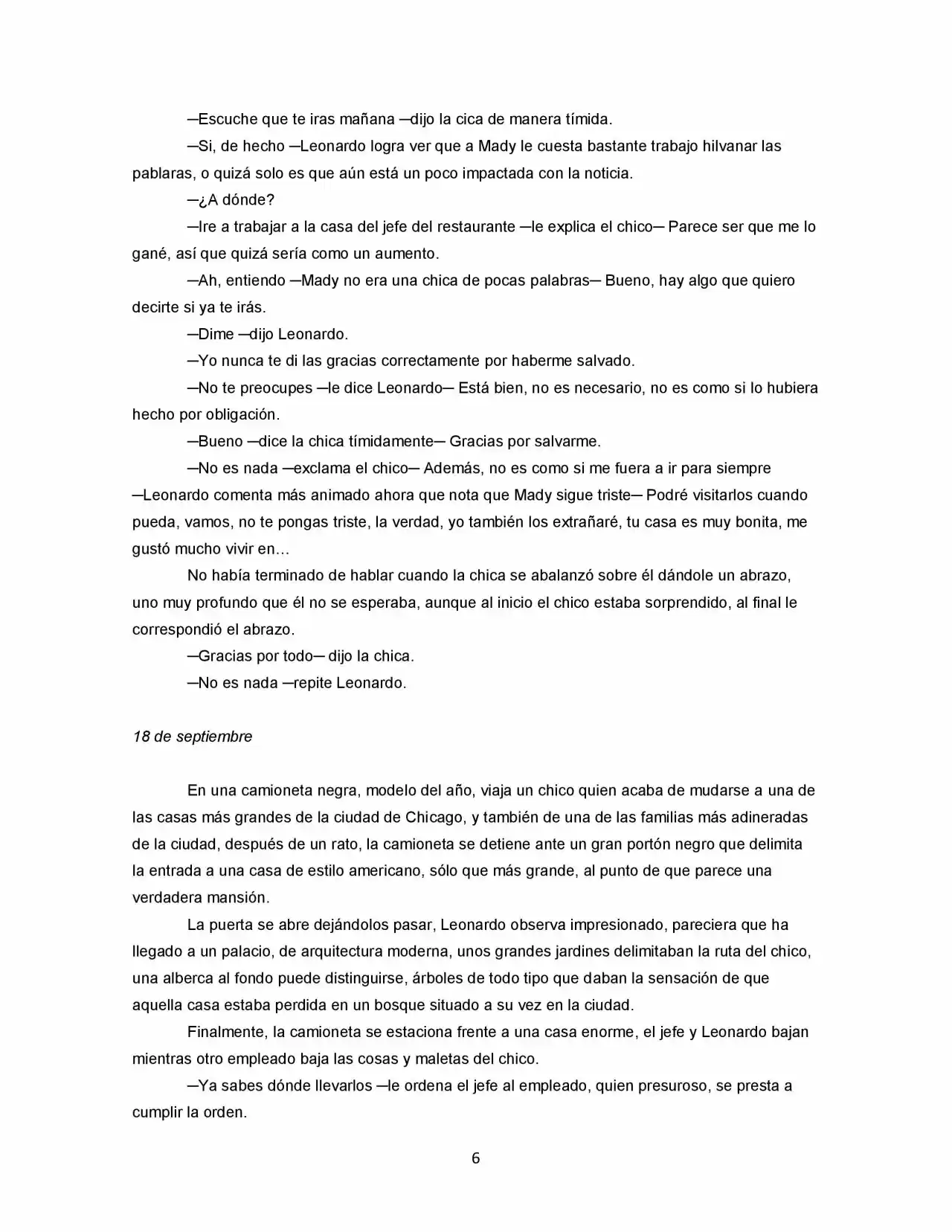 La Diferencia (Novela) - Capítulo 12 - Página 6 - LectorTMOo