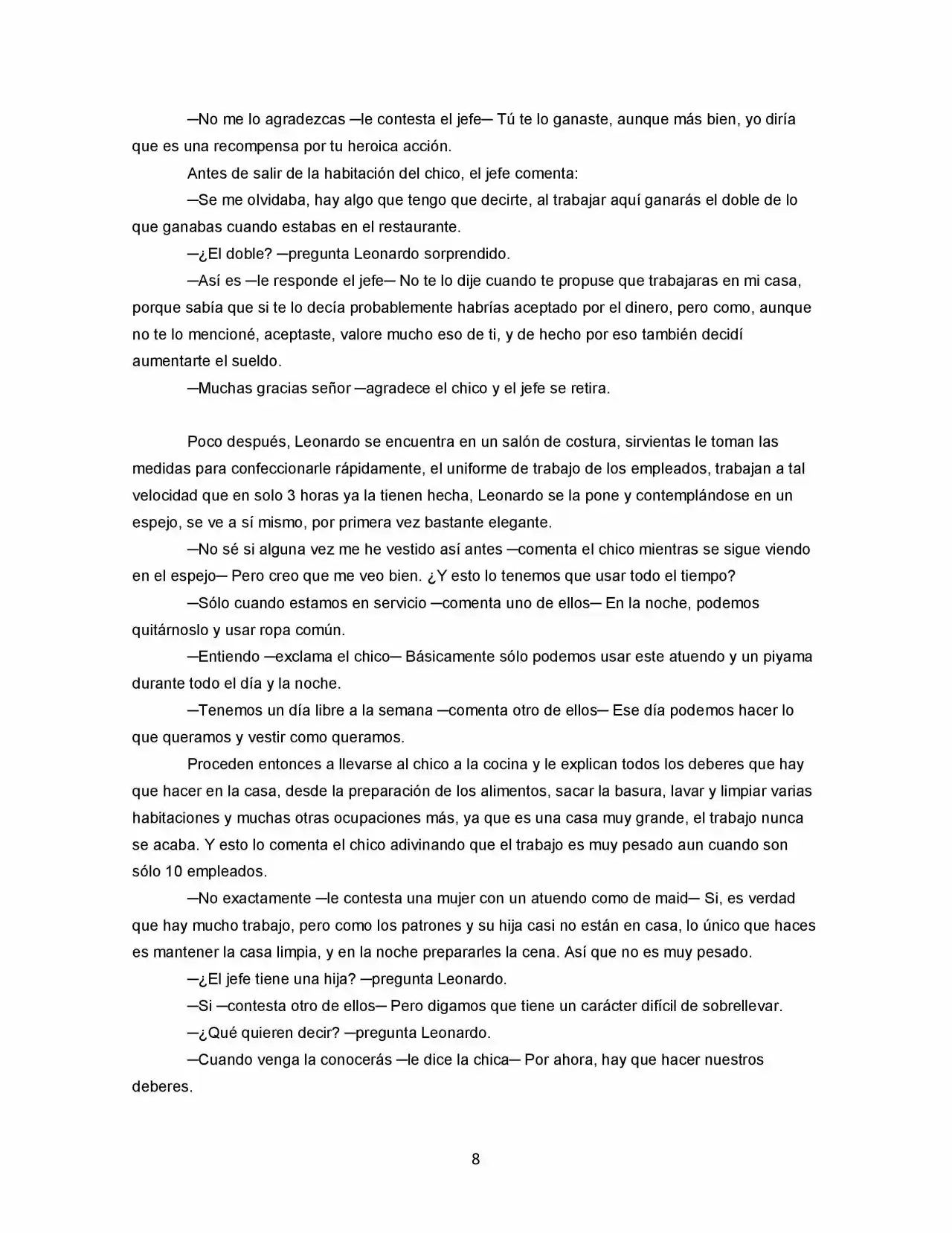 La Diferencia (Novela) - Capítulo 12 - Página 8 - LectorTMOo