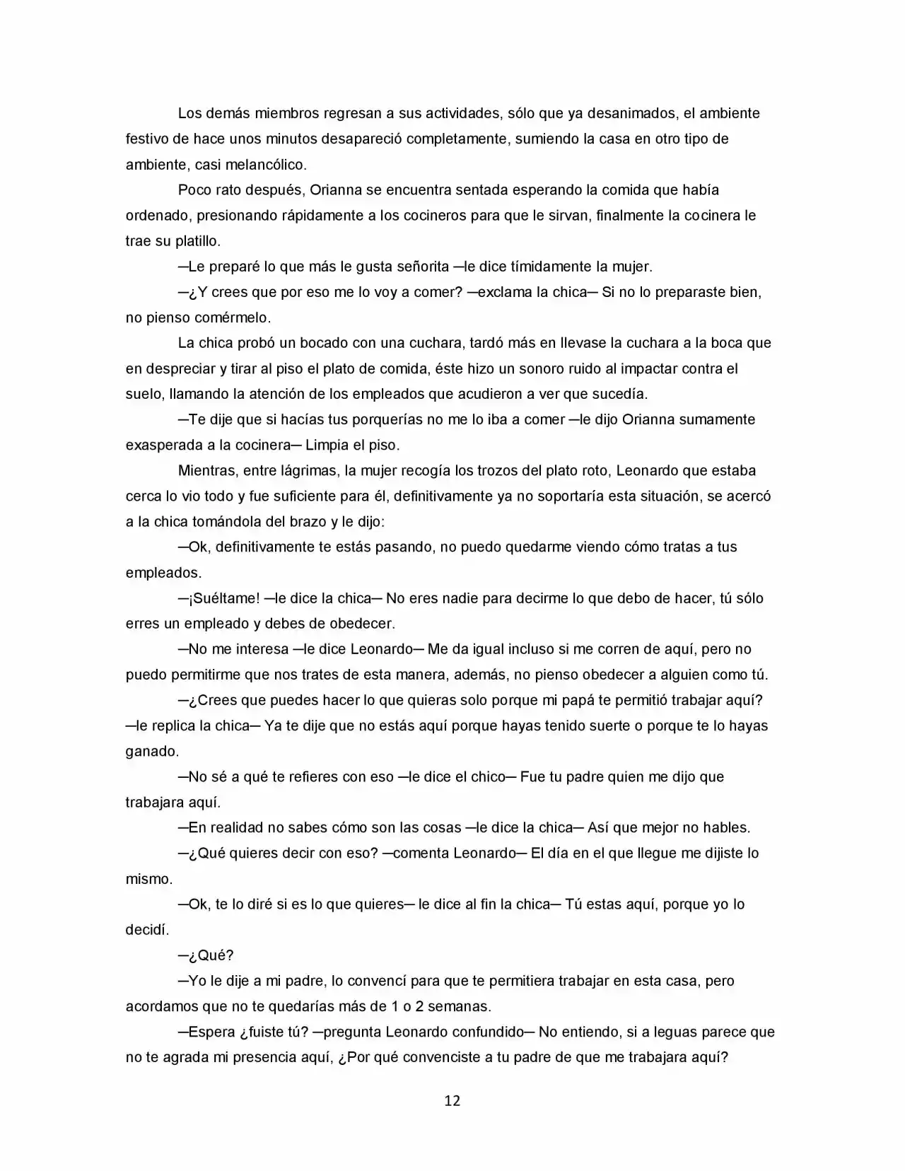 La Diferencia (Novela) - Capítulo 12 - Página 12 - LectorTMOo