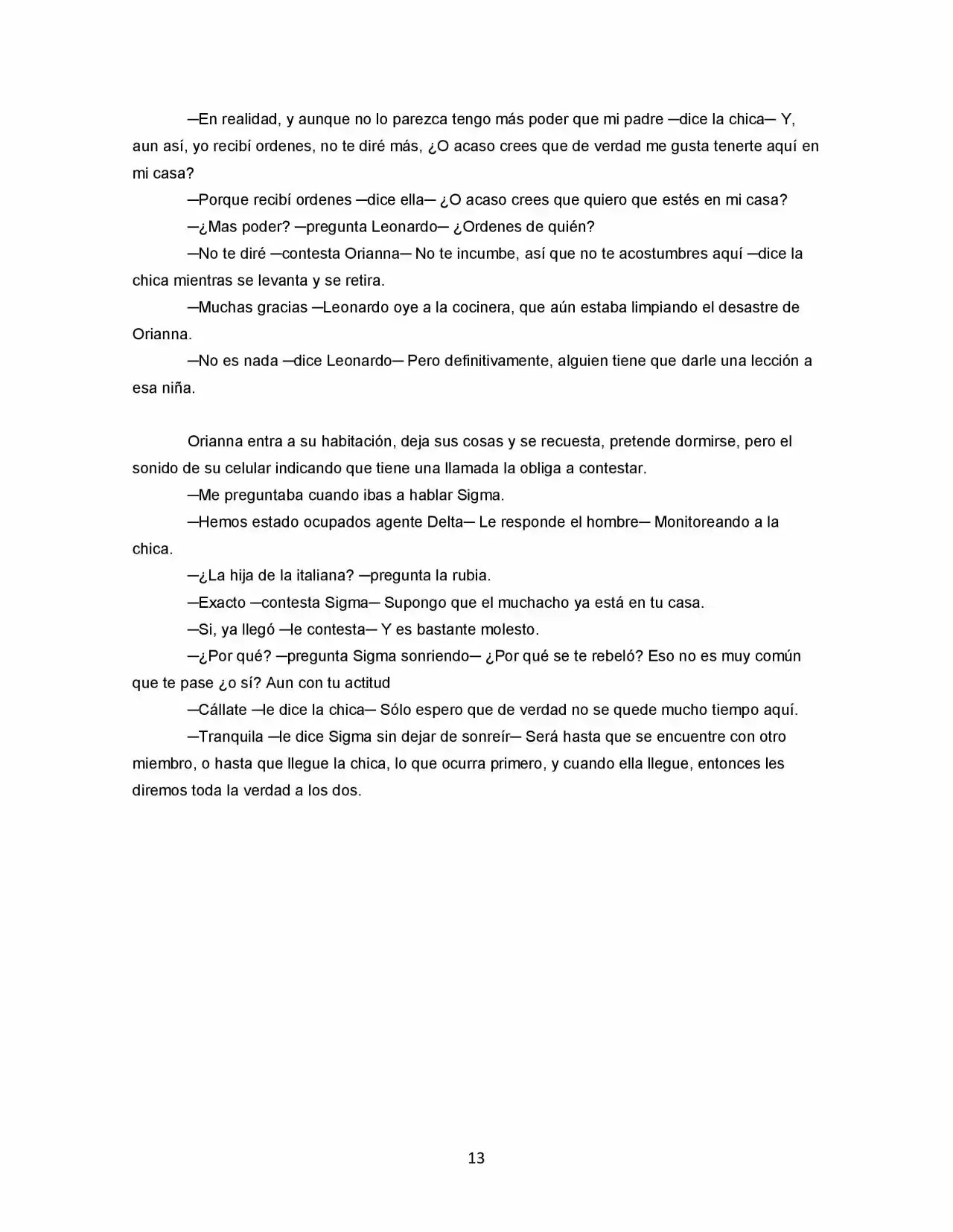 La Diferencia (Novela) - Capítulo 12 - Página 13 - LectorTMOo