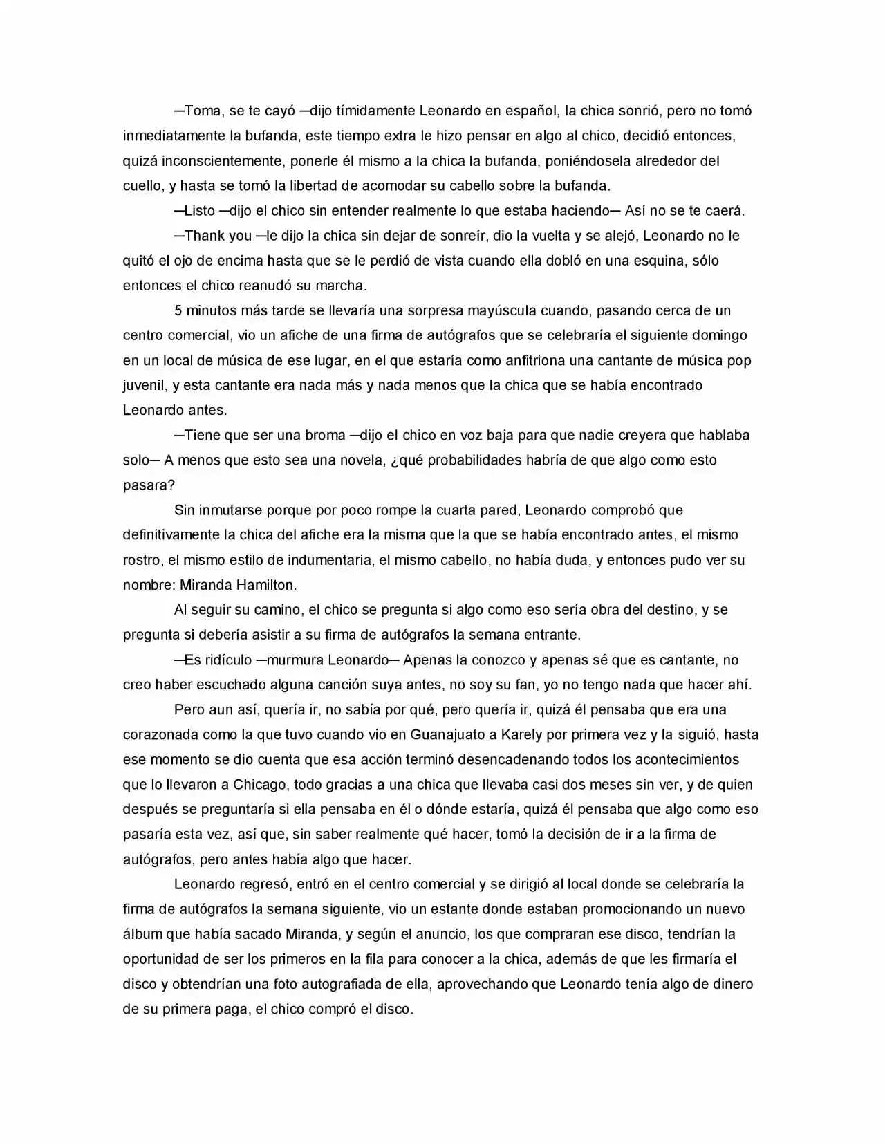 La Diferencia (Novela) - Capítulo 13 - Página 2 - LectorTMOo