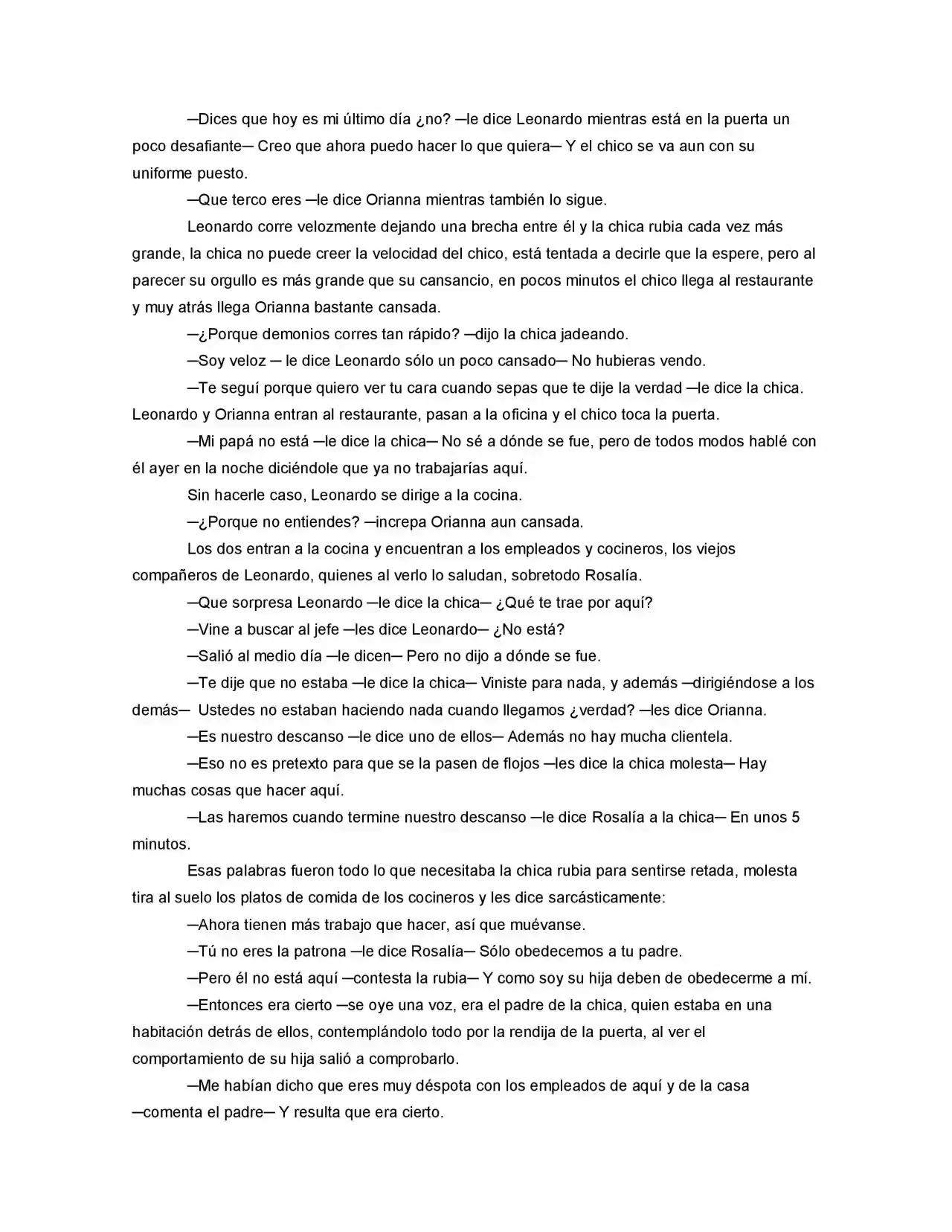 La Diferencia (Novela) - Capítulo 13 - Página 6 - LectorTMOo