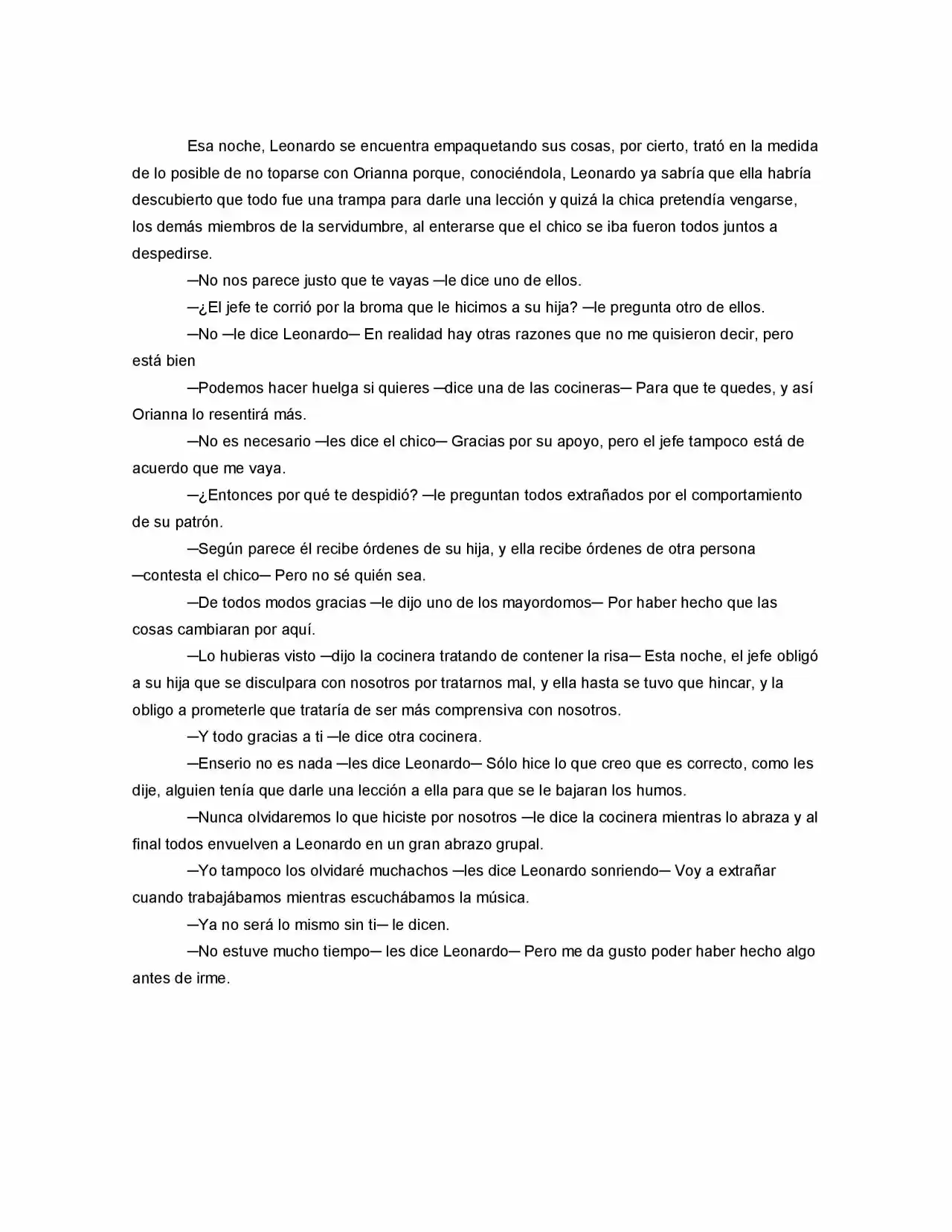 La Diferencia (Novela) - Capítulo 13 - Página 8 - LectorTMOo
