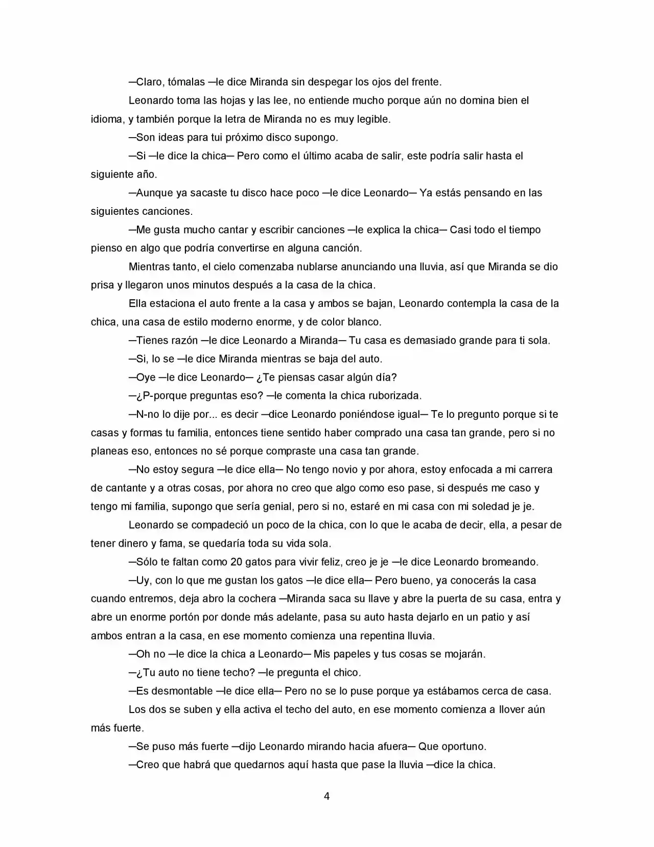 La Diferencia (Novela) - Capítulo 14 - Página 4 - LectorTMOo