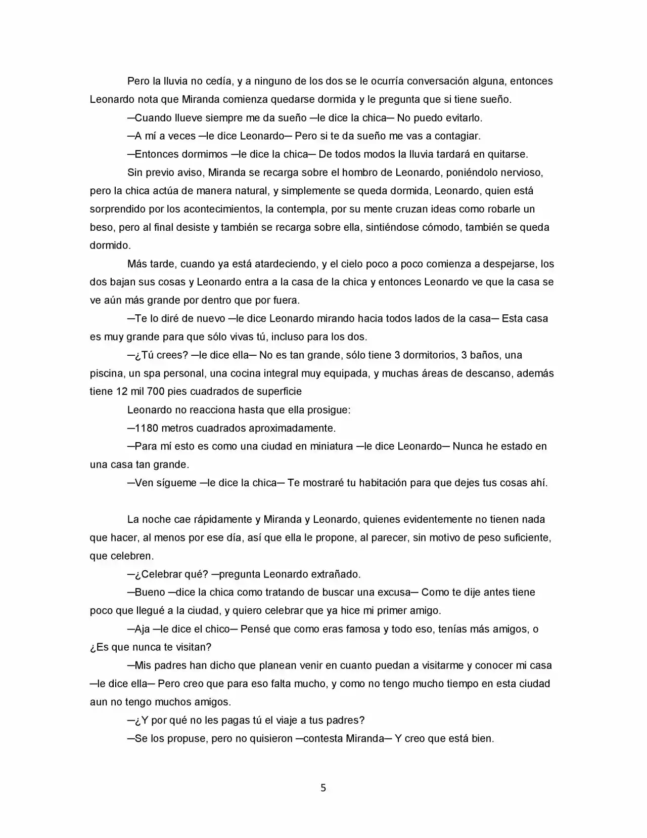 La Diferencia (Novela) - Capítulo 14 - Página 5 - LectorTMOo