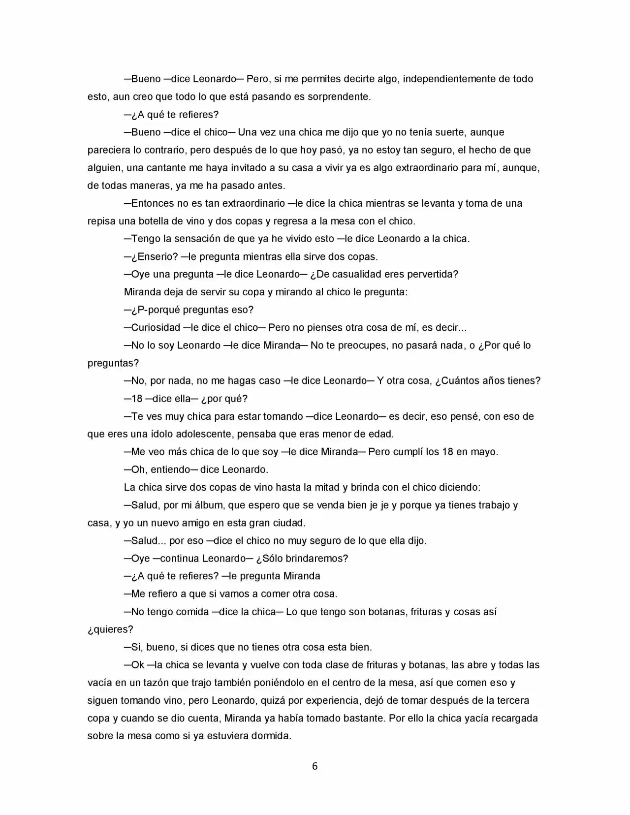 La Diferencia (Novela) - Capítulo 14 - Página 6 - LectorTMOo