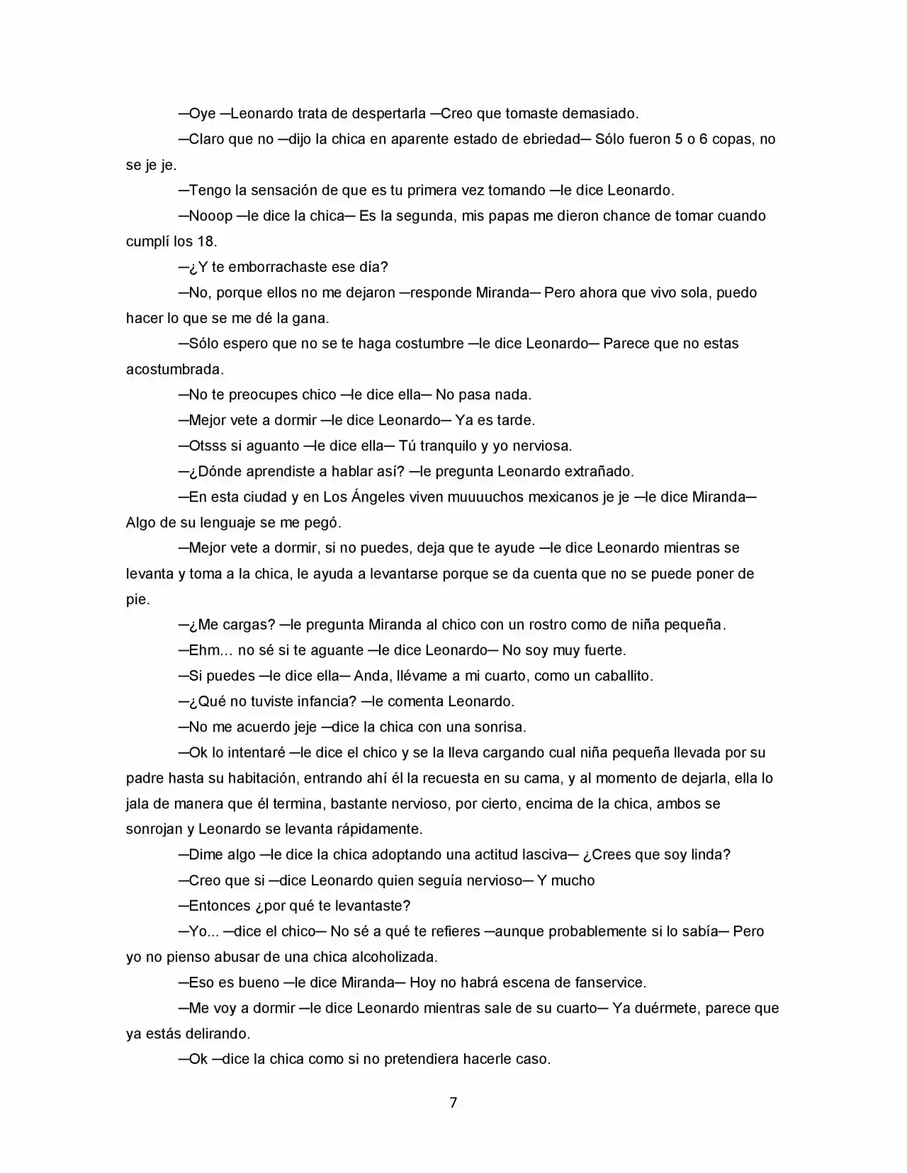 La Diferencia (Novela) - Capítulo 14 - Página 7 - LectorTMOo