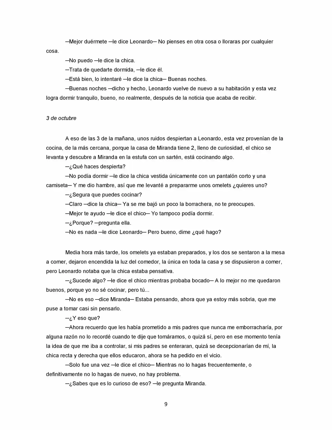 La Diferencia (Novela) - Capítulo 14 - Página 9 - LectorTMOo