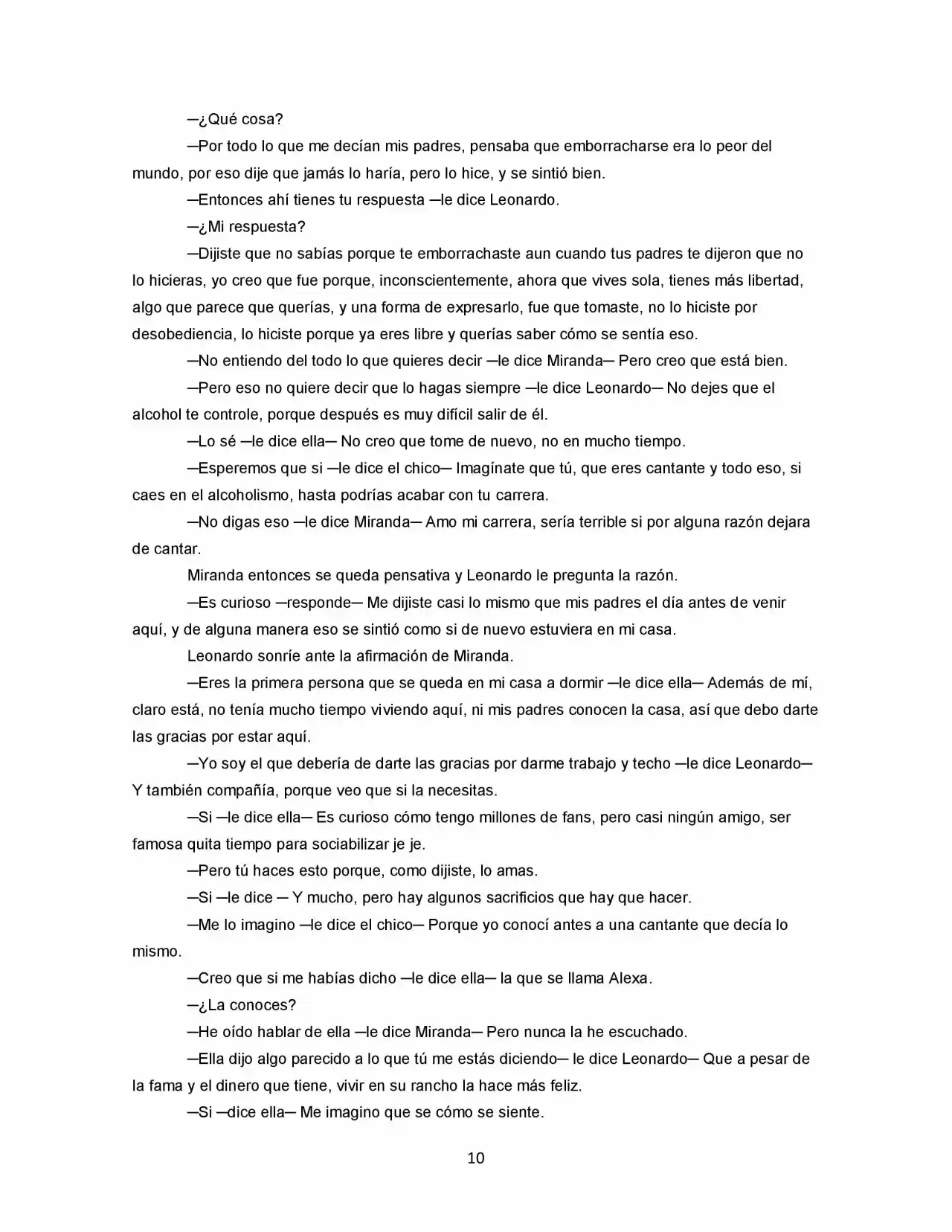 La Diferencia (Novela) - Capítulo 14 - Página 10 - LectorTMOo