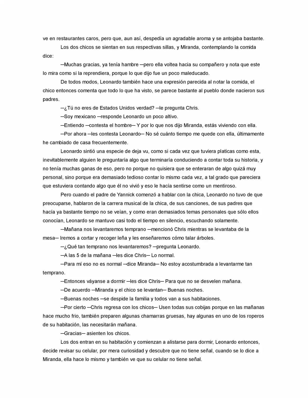 La Diferencia (Novela) - Capítulo 15 - Página 4 - LectorTMOo