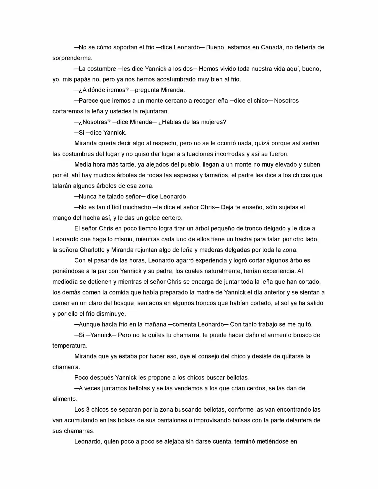La Diferencia (Novela) - Capítulo 15 - Página 6 - LectorTMOo