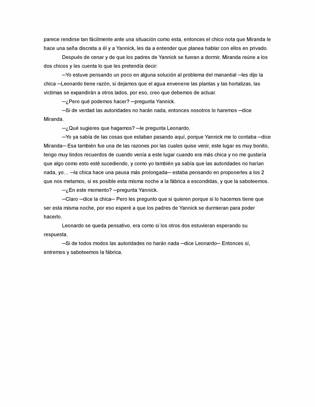 La Diferencia (Novela) - Capítulo 15 - Página 11 - LectorTMOo